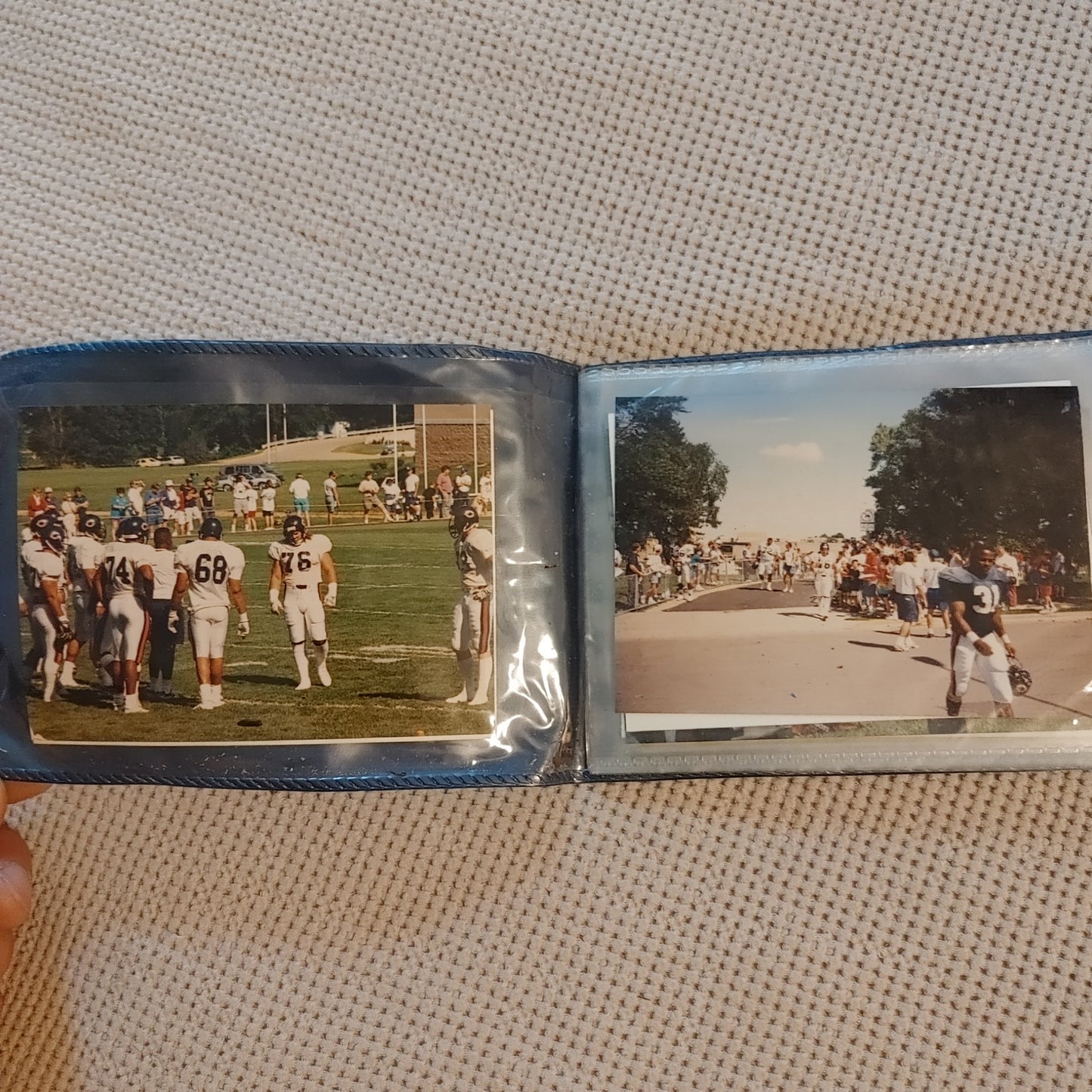 Snapshots NFL Chicago Bears Training Camp 1970's Perry