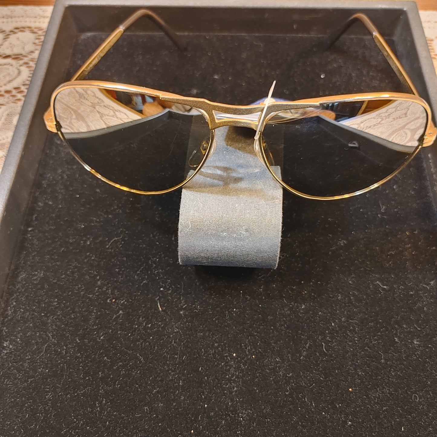 Sunglasses Sweep! Vintage Glasses Aviator Mirror Lenses NOS Olympic Free Ship!