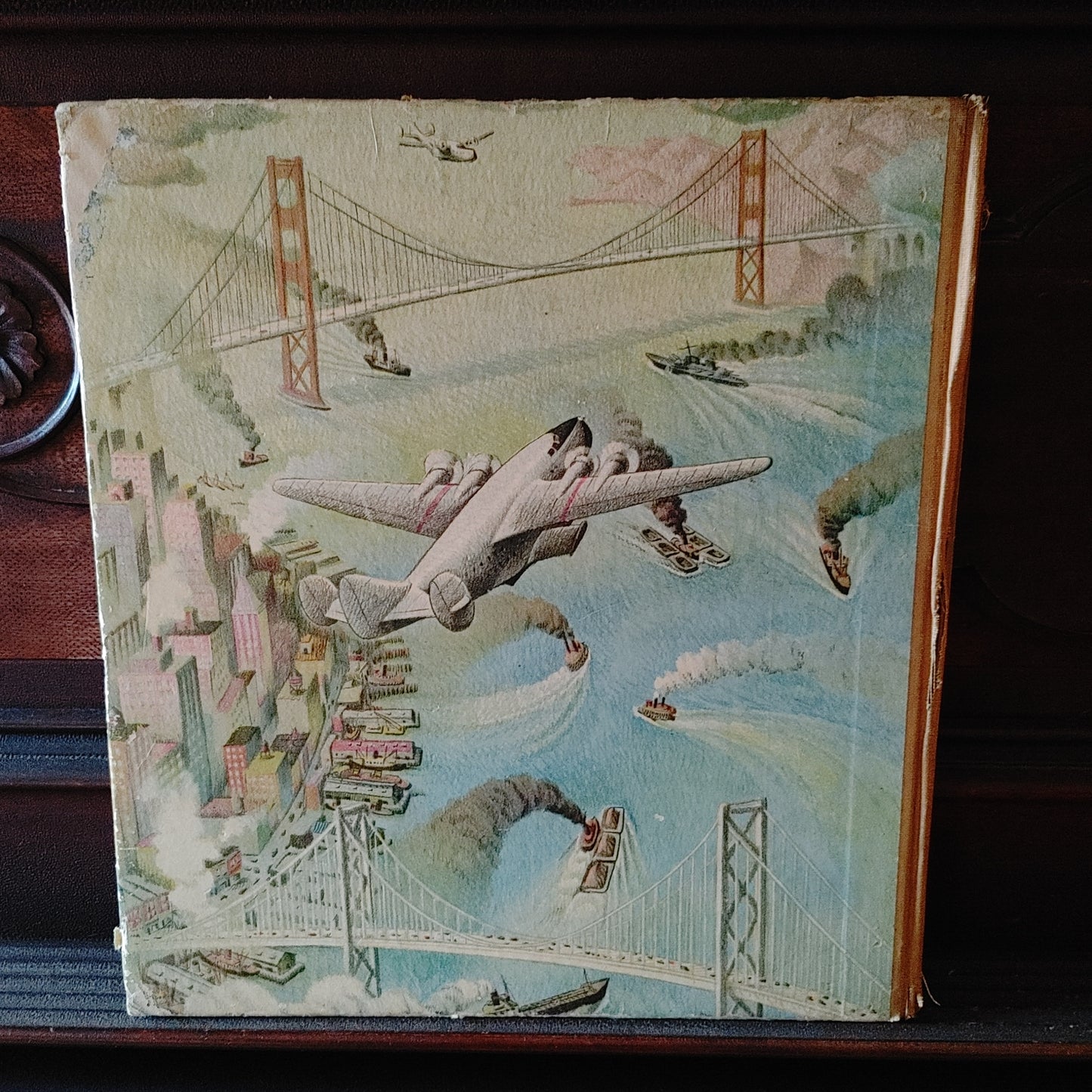 Cali 4 Kids! Vintage Kids Children's Book California History 1944 Free Shipping!