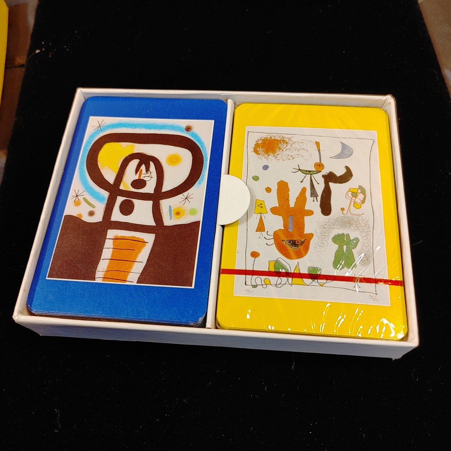 Miro Decks! Joan Miro Playing Cards 2 Decks Mint  Sealed MOMA 1993 Free Shipping