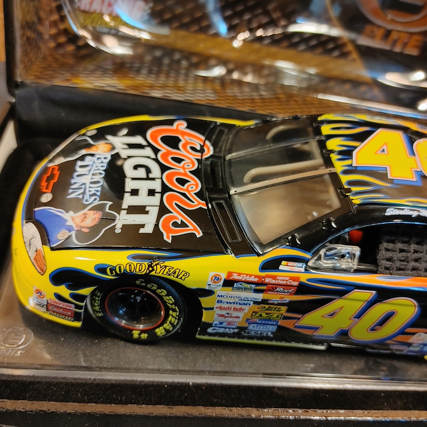 Nice Nascar! Vintage 1999 Brooks & Dunn Coors Light Marlin #40 Car Free Ship!