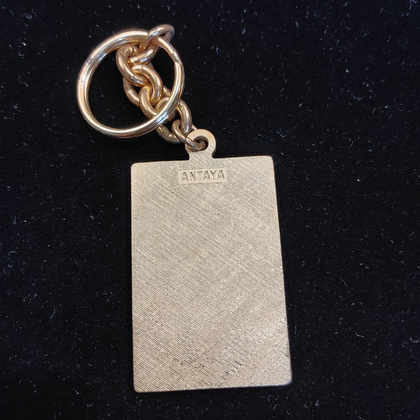 Cool Keychain! Smithsonian Stamp 1946 USPS Postage Gold Free Shipping!