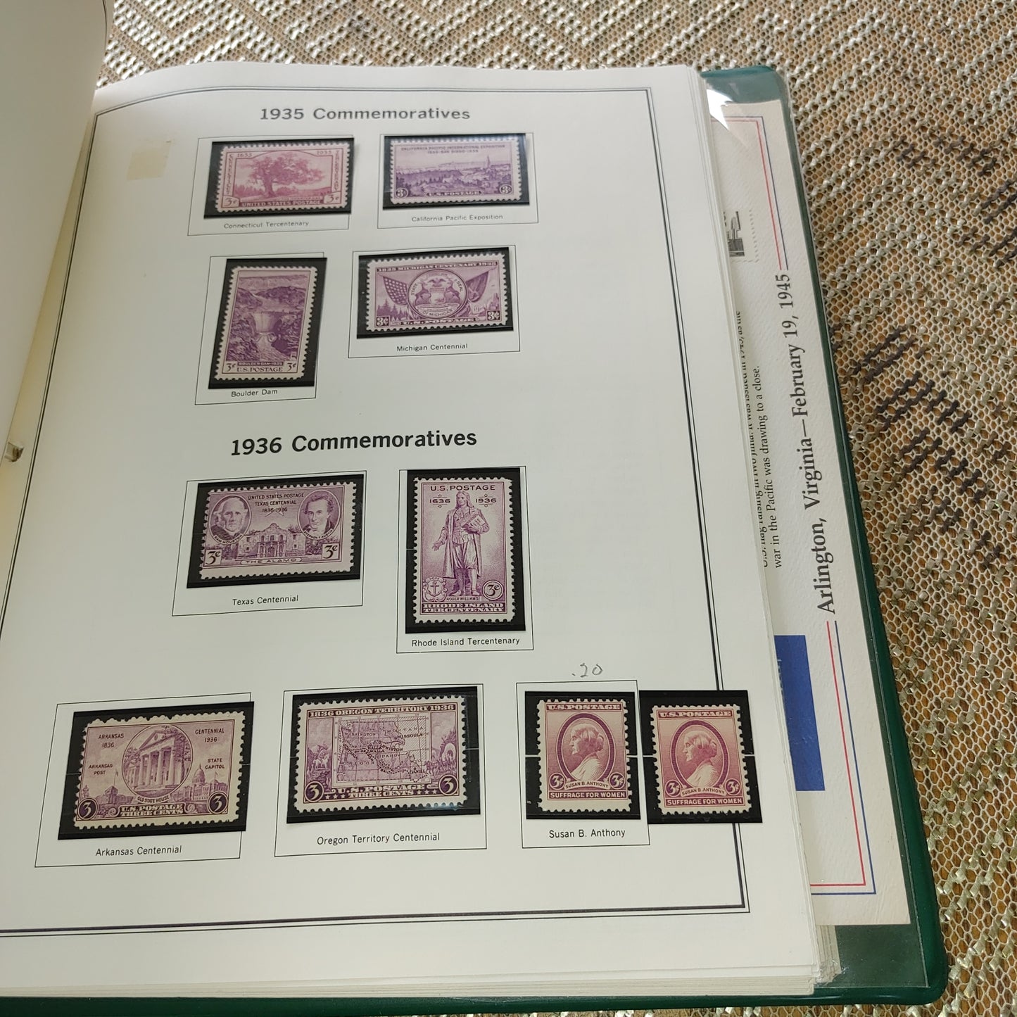 U.S. Postage Stamp Collection Mystic Volume 1 to 1969 Hundreds Early