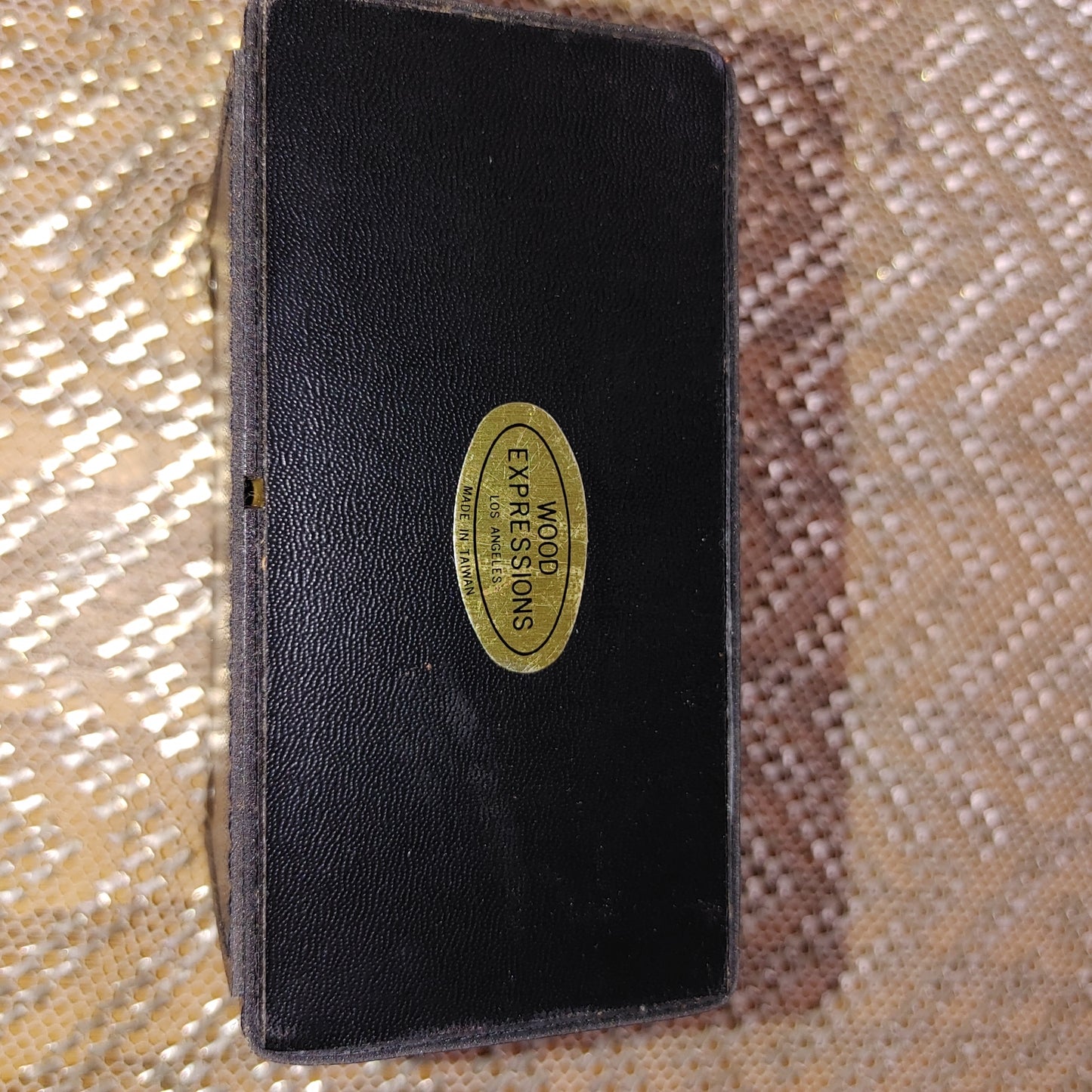 Cribbage Board Vintage Travel Compact Case Cards Los Angeles Pocket