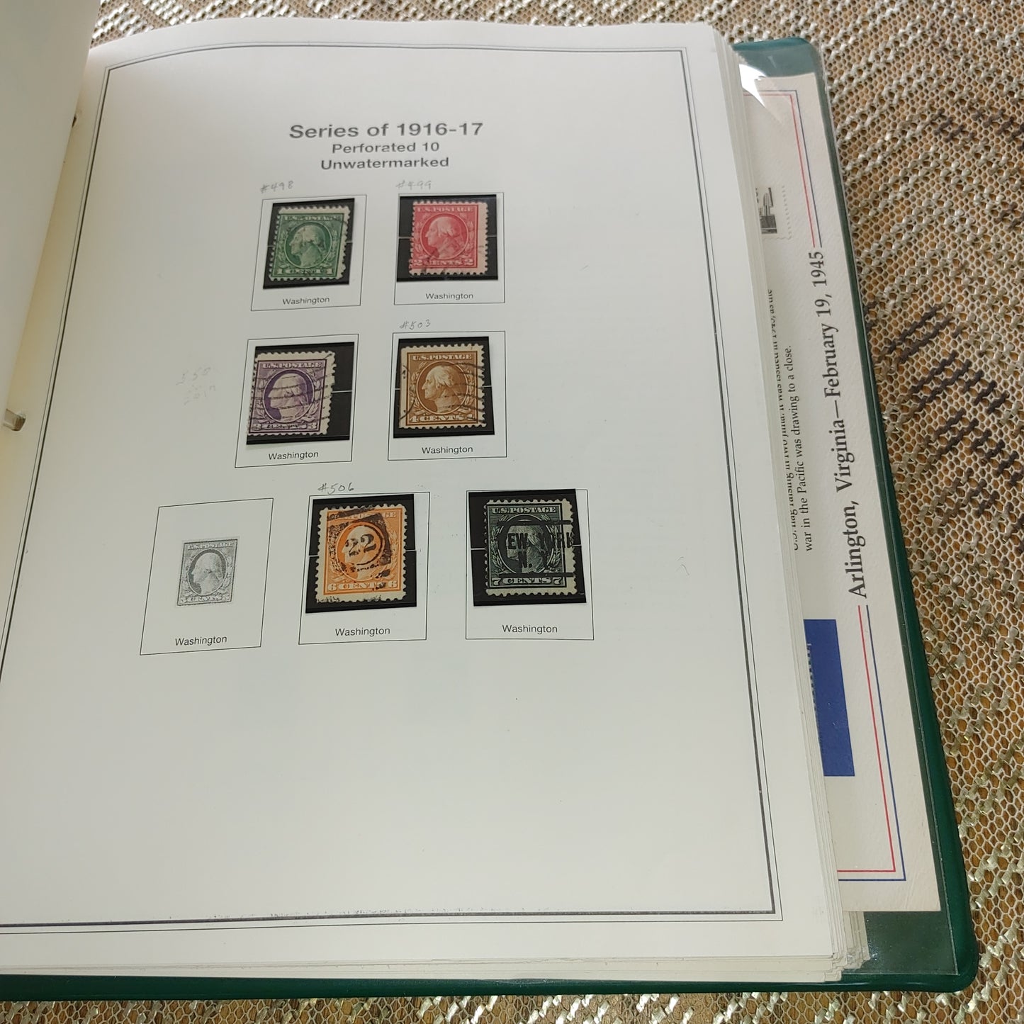 U.S. Postage Stamp Collection Mystic Volume 1 to 1969 Hundreds Early