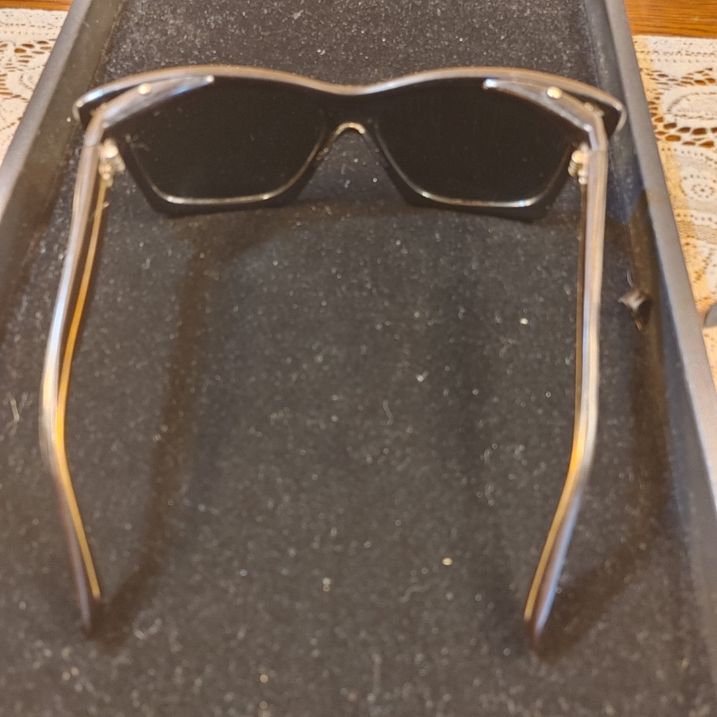 Sunglasses Sweep 5! Vintage Glass Wayfarer Italy Spring Temple Free Shipping!