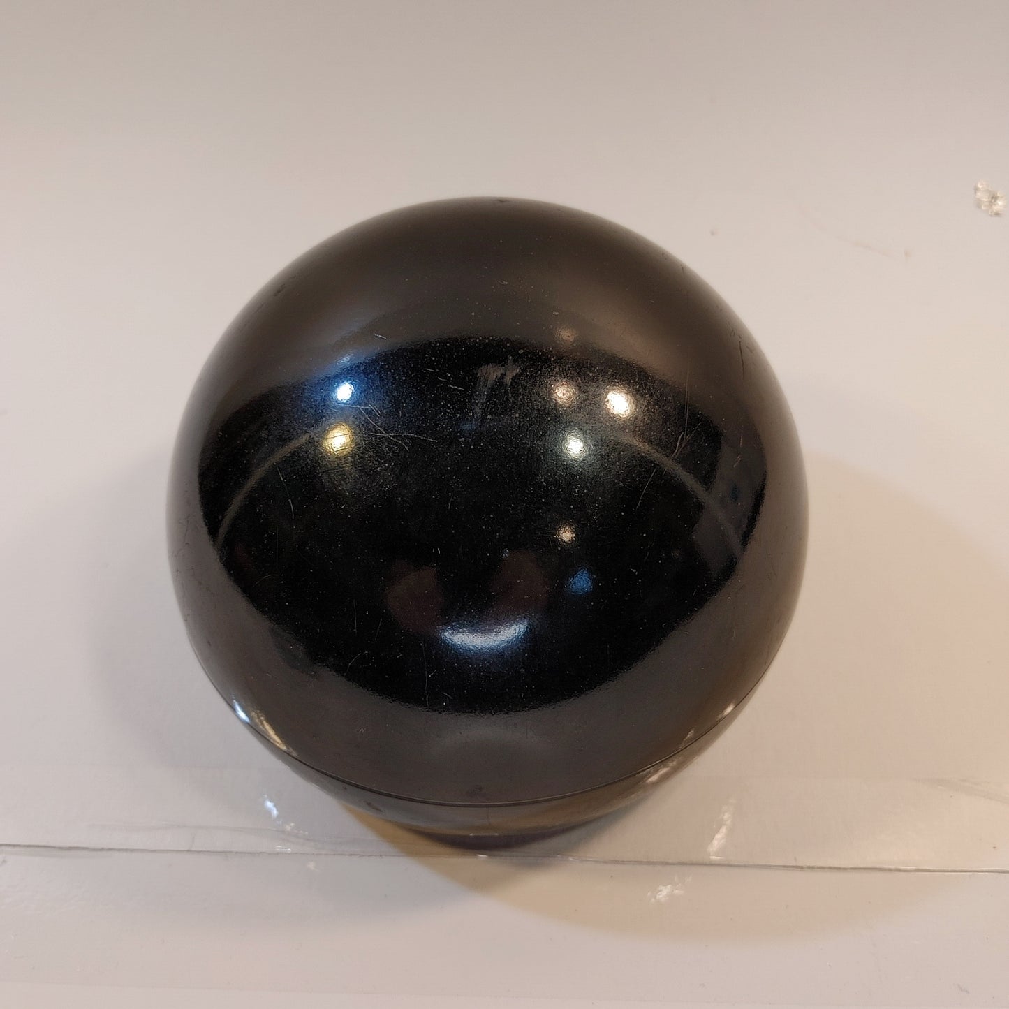 Bowl Box! Mirror Sphere Lacquer Mid Century Container Retro Free Shipping!