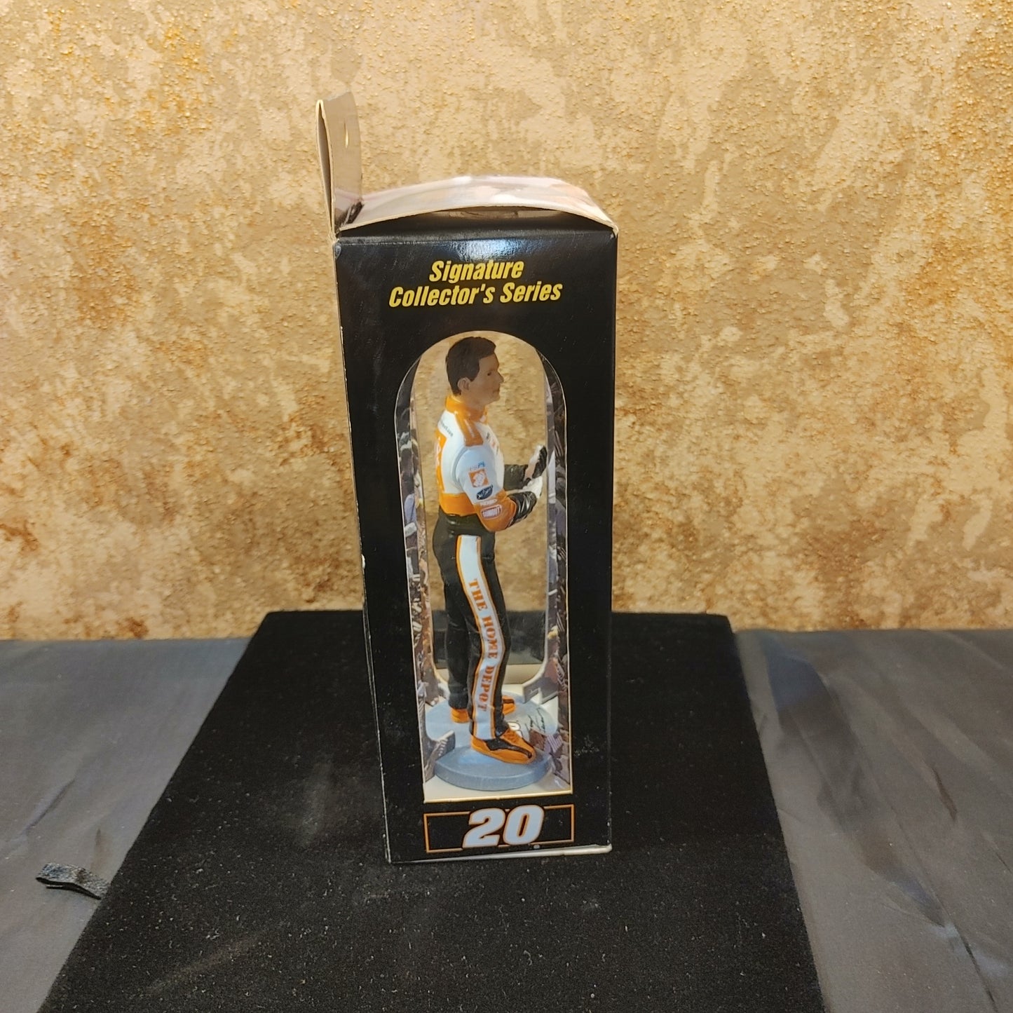 Smoke Statue! Tony Stewart Statue Figurine NASCAR Small racing Free Shipping!