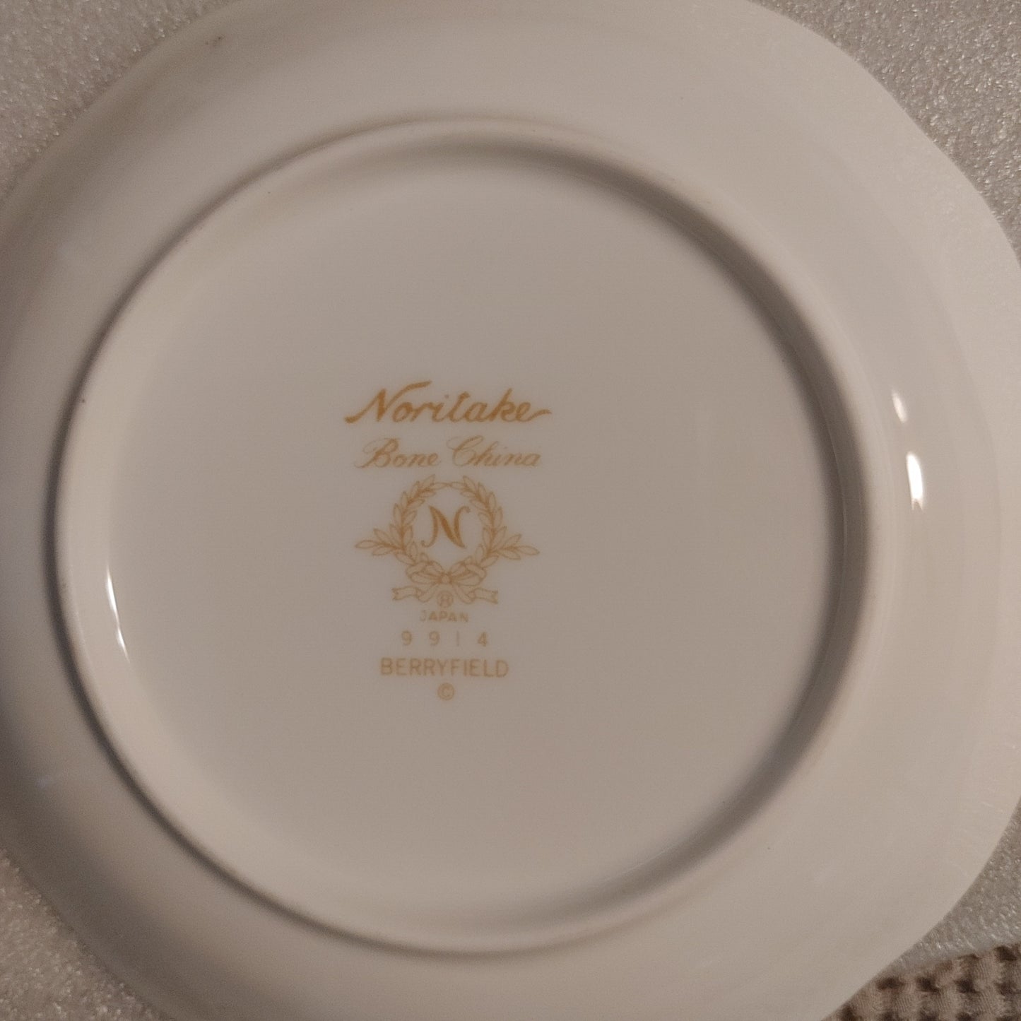 Noritake Berryfield Bone China Side Plates Vintage Set 5