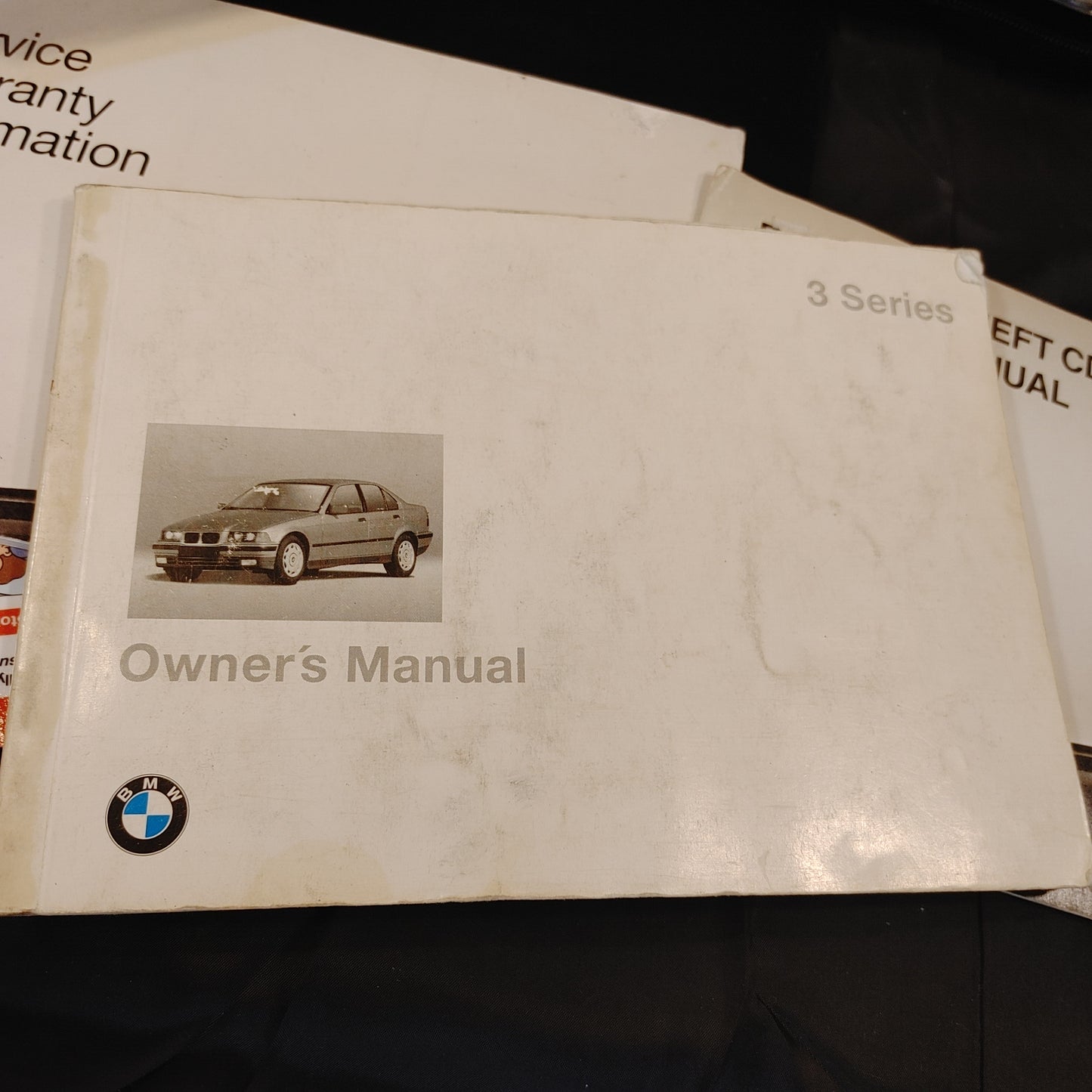 BMW Manual! 1995 E36 BMW 3 Series Owner's Manual Pack Books OEM Free Shipping!!