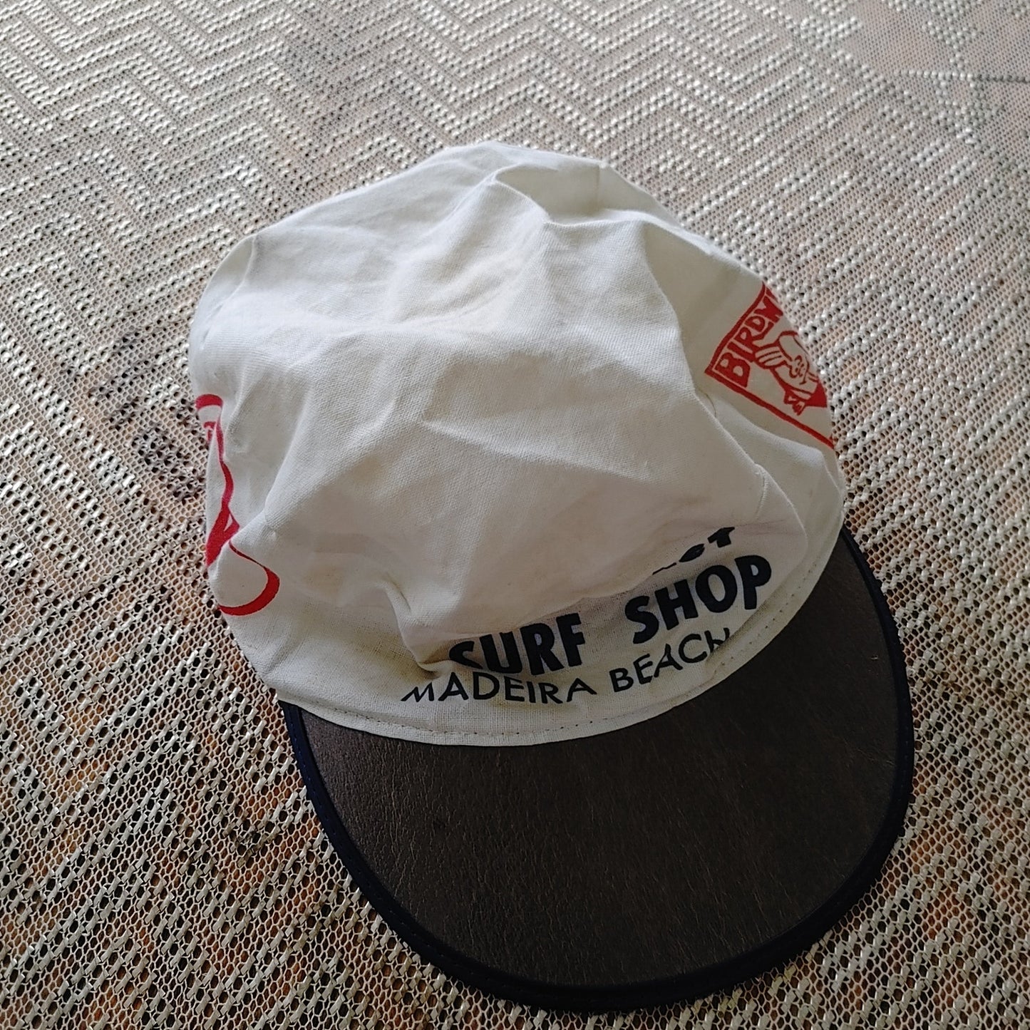 Painters Cap Hat Vintage Suncoast Surf Shop Medeira Beach Florida OP Jams