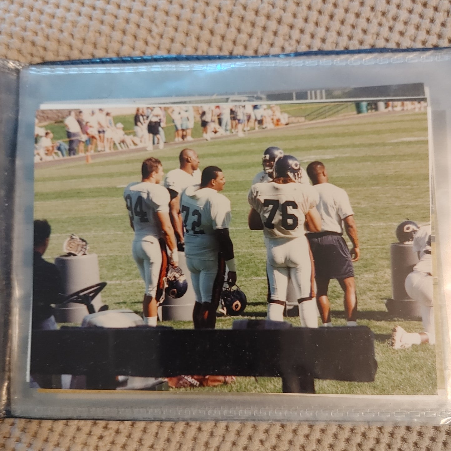 Snapshots NFL Chicago Bears Training Camp 1970's Perry