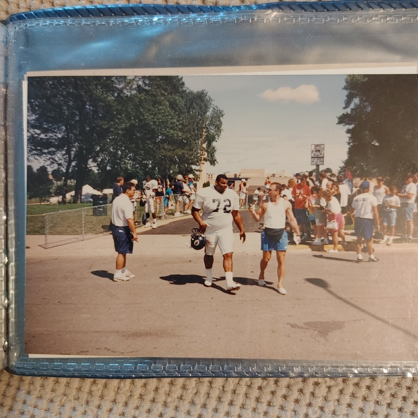 Snapshots NFL Chicago Bears Training Camp 1970's Perry