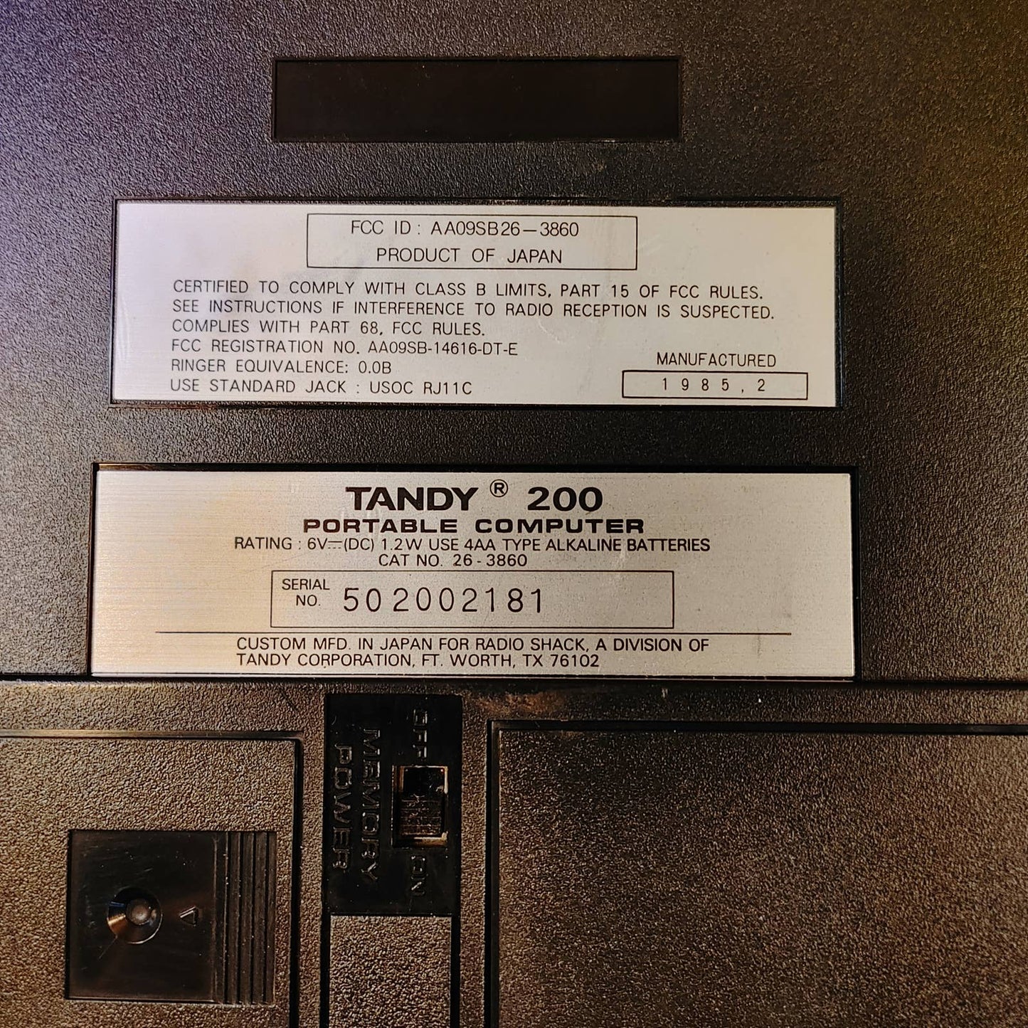 Dandy Tandy! Tandy 200 Vintage Laptop Printer Manuals Works Free Shipping!