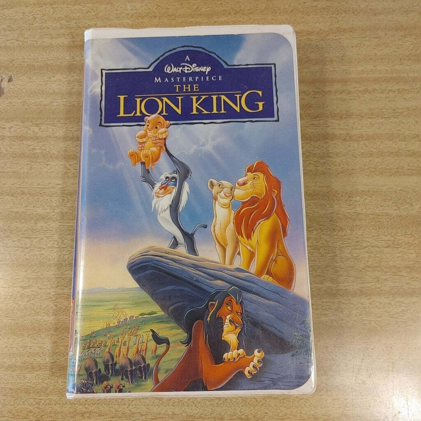 Lion King 2! Vintage Disney VHS Tape Clam Pack 2977 Masterpiece Collection