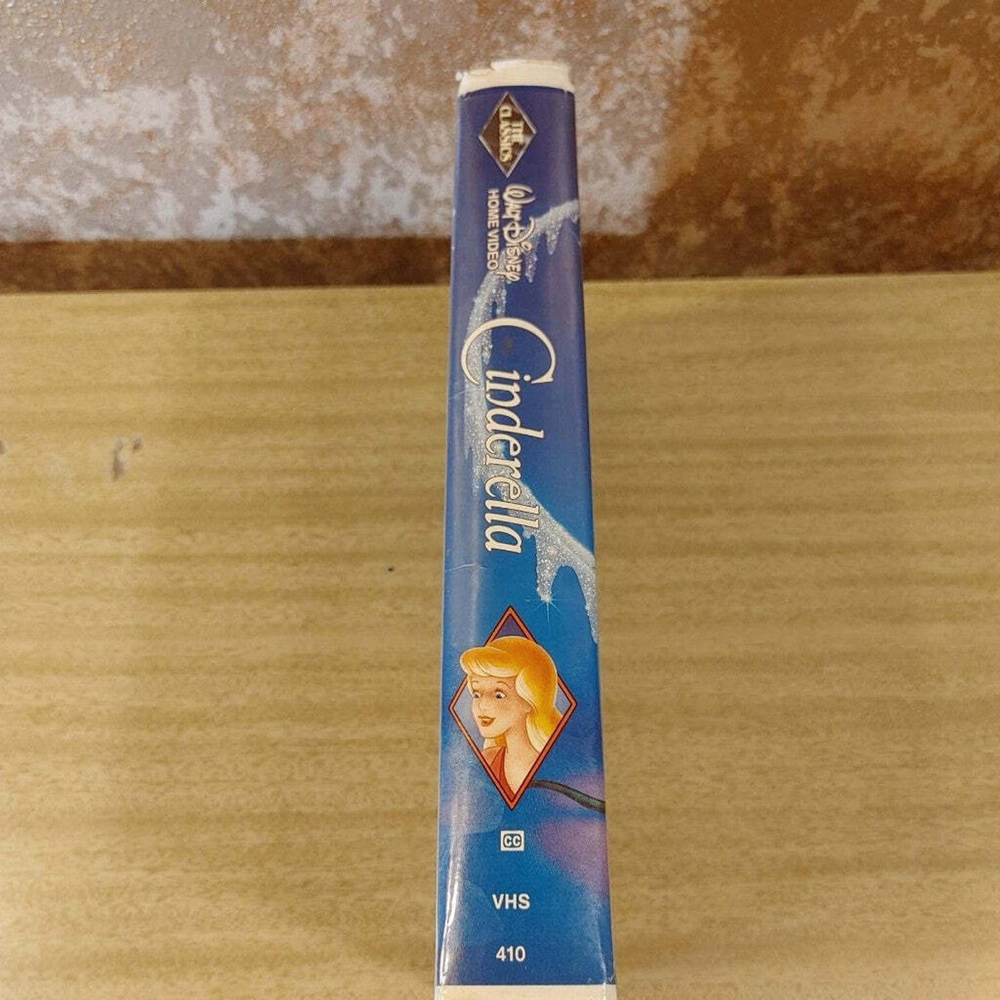 Cinderella 1! Vintage Disney Black Diamond Classic 410 VHS Tape