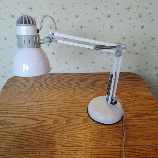Get Lit! Vintage Modern Desk Lamp Ledu 1980s Articulated Tension Works Free Ship