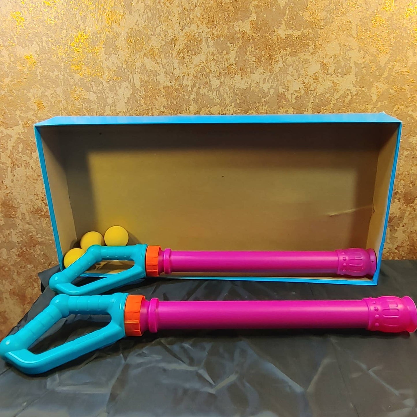 Master Blaster! NERF Blast-A-Ball 1989 Toy Box Balls Free Shipping!