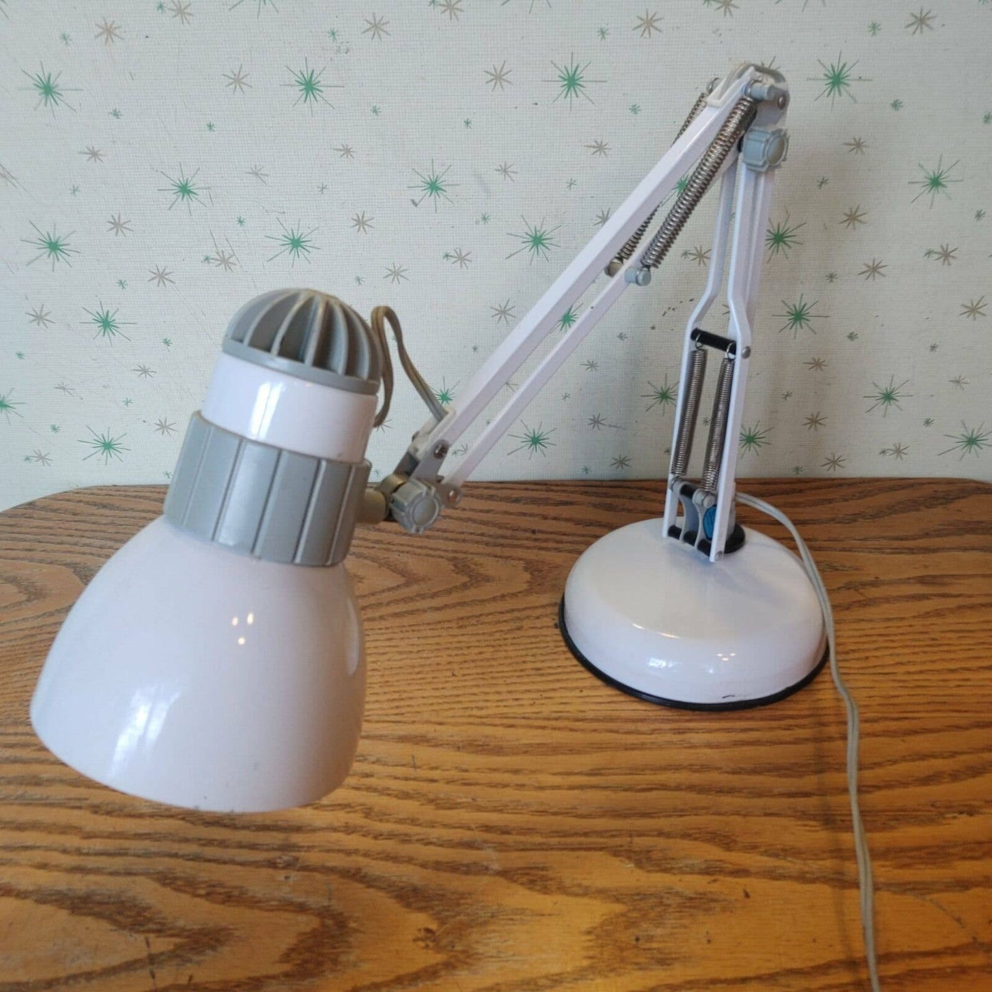 Get Lit! Vintage Modern Desk Lamp Ledu 1980s Articulated Tension Works Free Ship