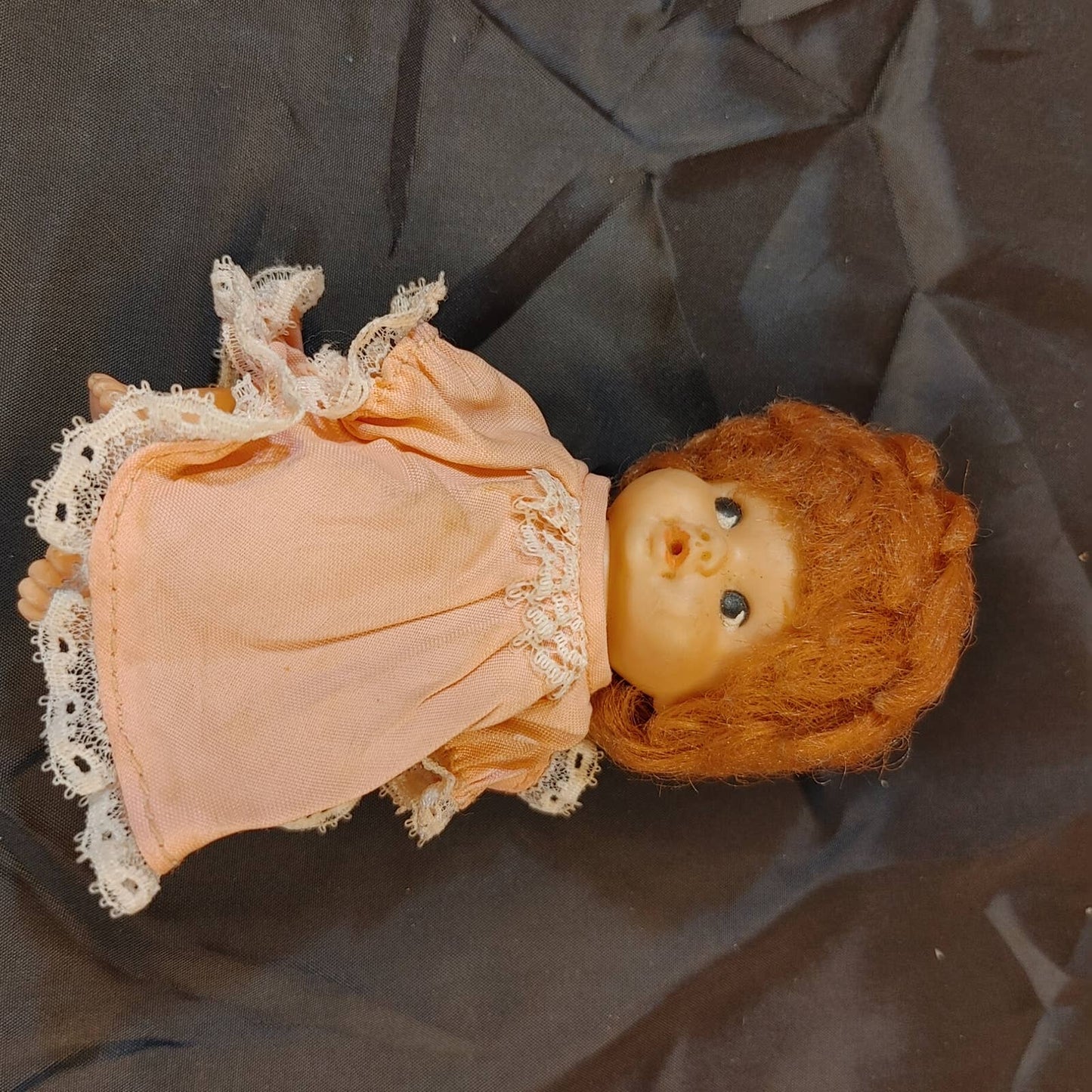 Uneeda Doll! Vintage 1966 Baby Doll Baby PeeWee 4" Free Shipping!