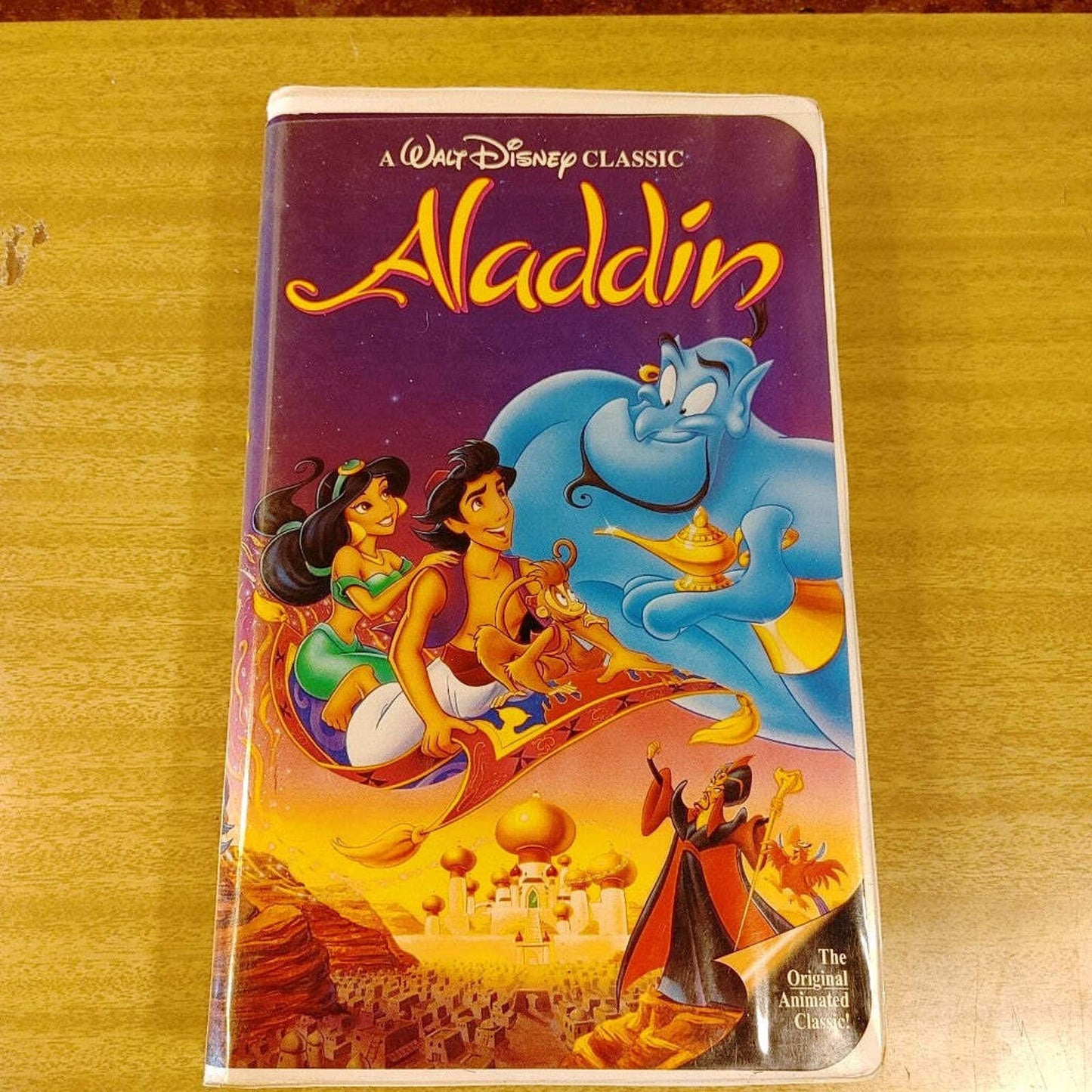 Aladdin! Vintage Original Disney Classic Black Diamond 1662 VHS Tape