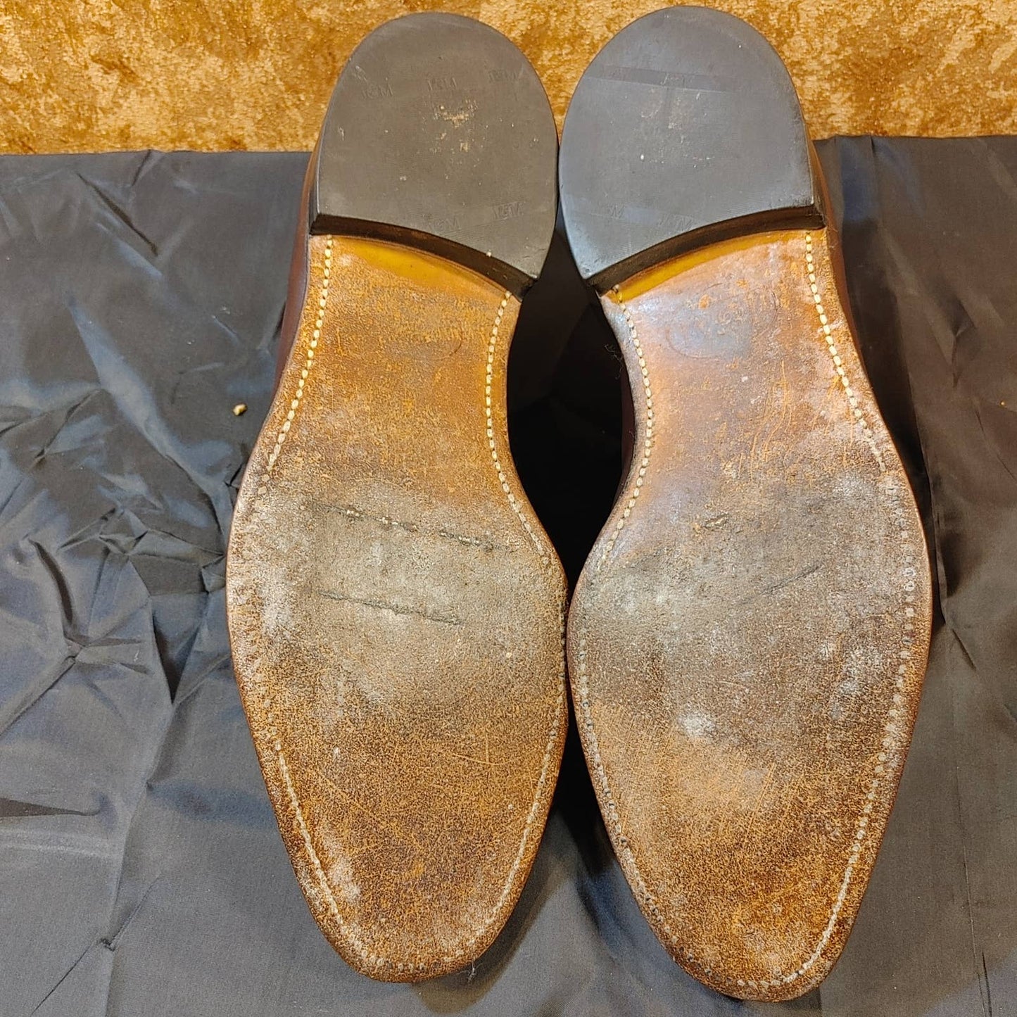 President's pair! Johnston & Murphy Blucher Brown Shoes 10.5 D? Free shipping!