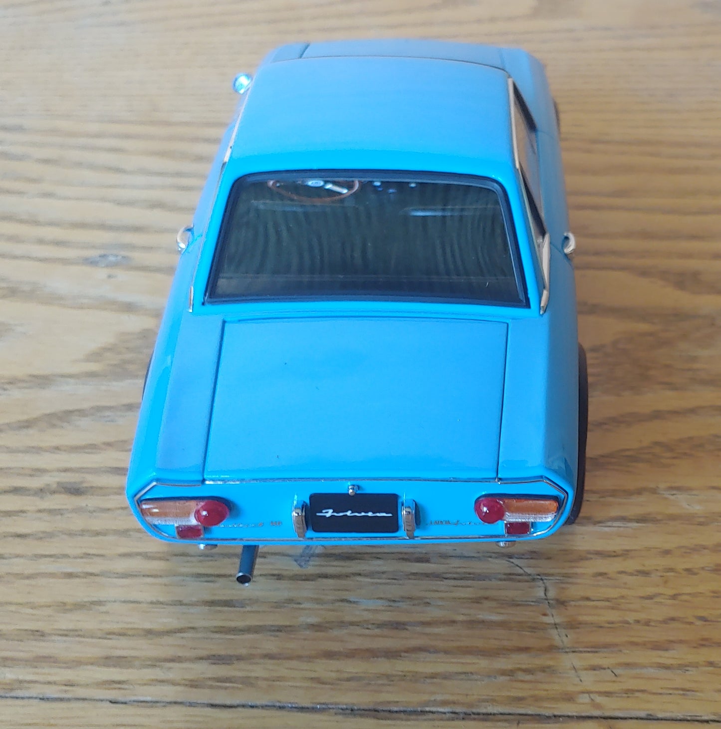 Lancia Fulvia! 1:18 Rare Lancia Fulvia 1.6HF Fanalone AutoArt Model Blue