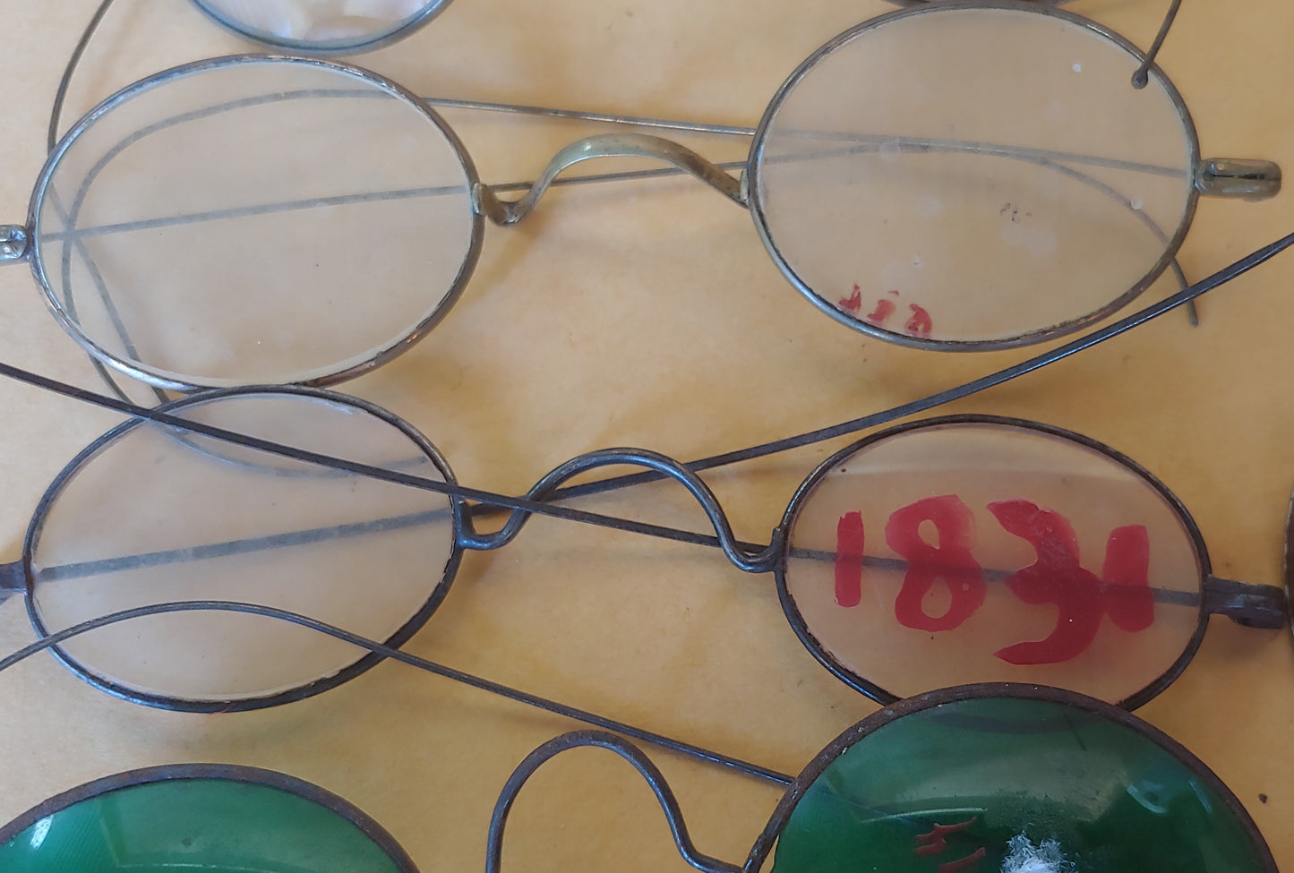 Hear ye, See ye! Antique eyeglass lot! 11 pairs vintage glasses spectacles!