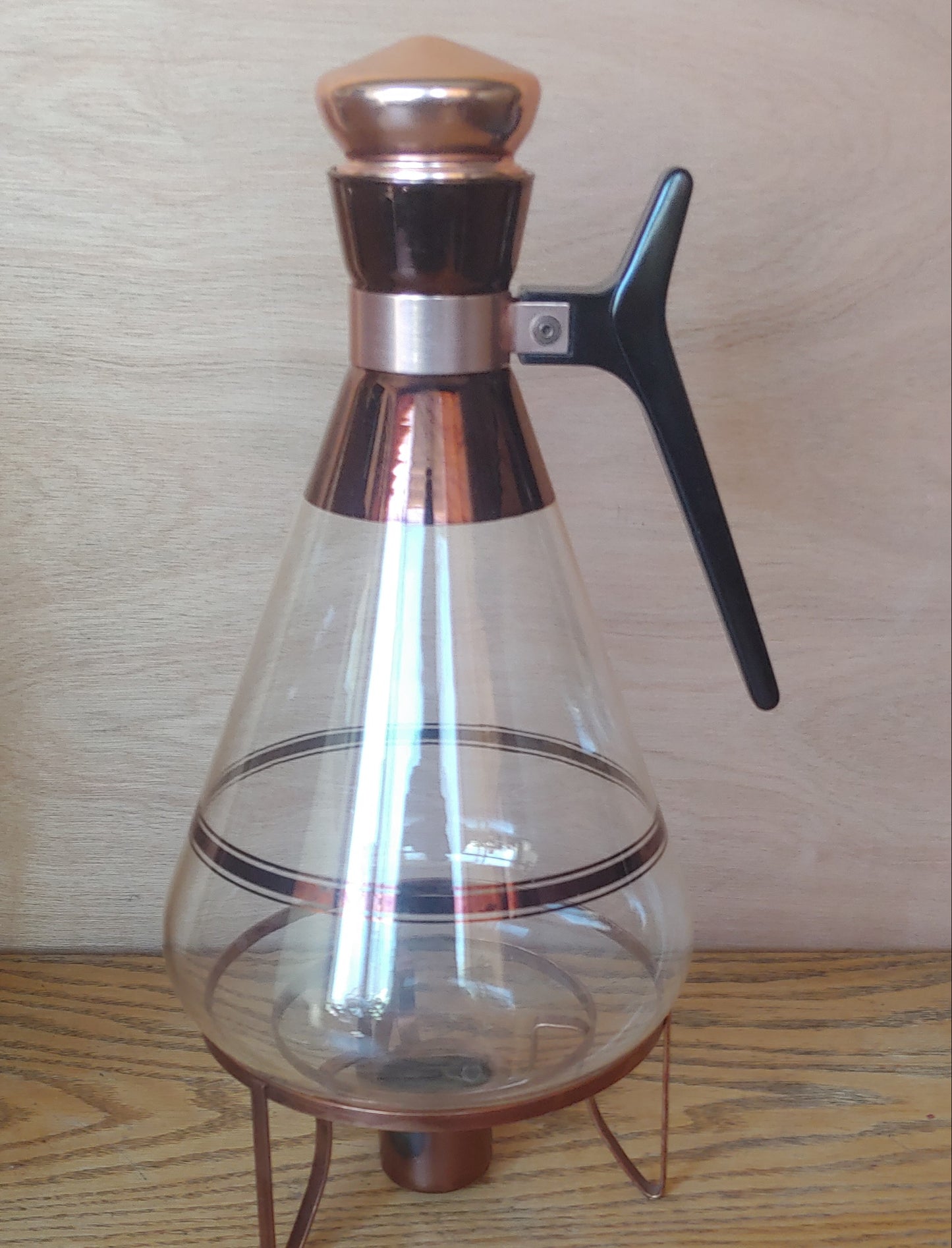 Served! MCM Mid Century Modern 12 cup decanter coffee pot glassware atomic