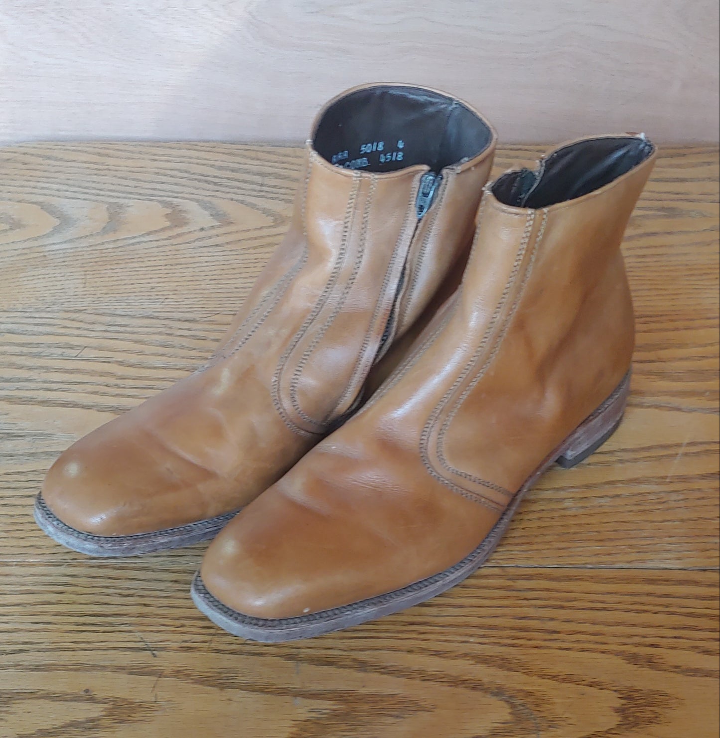 Camelot! Vintage Allen Edmonds side zip Camelot boots 13AAA