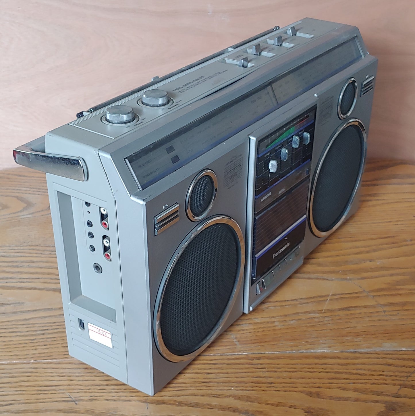 Break it Down...Vintage 80's Boombox Ghetto Blaster Panasonic RX-5050 Working