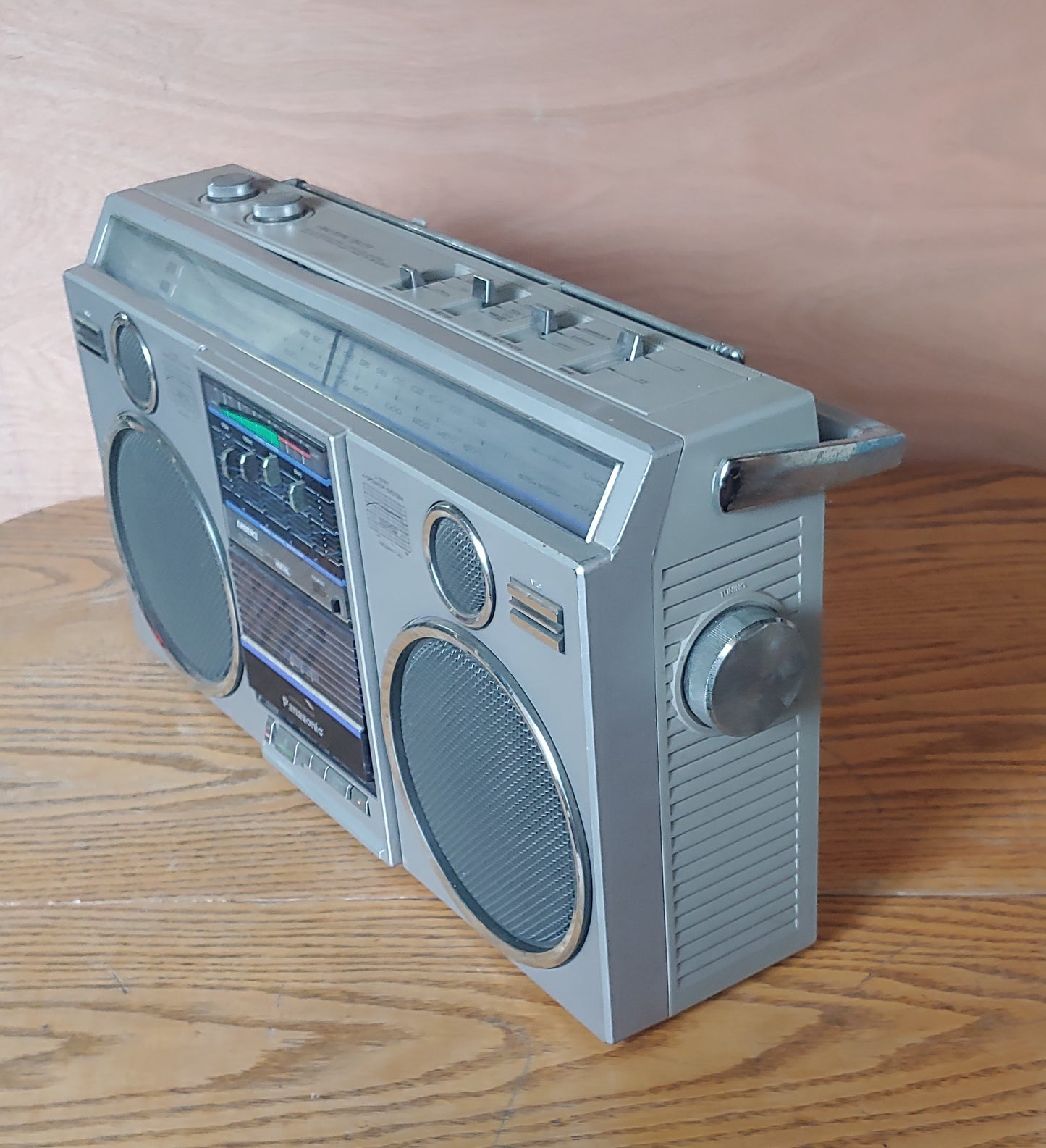 Break it Down...Vintage 80's Boombox Ghetto Blaster Panasonic RX-5050 Working