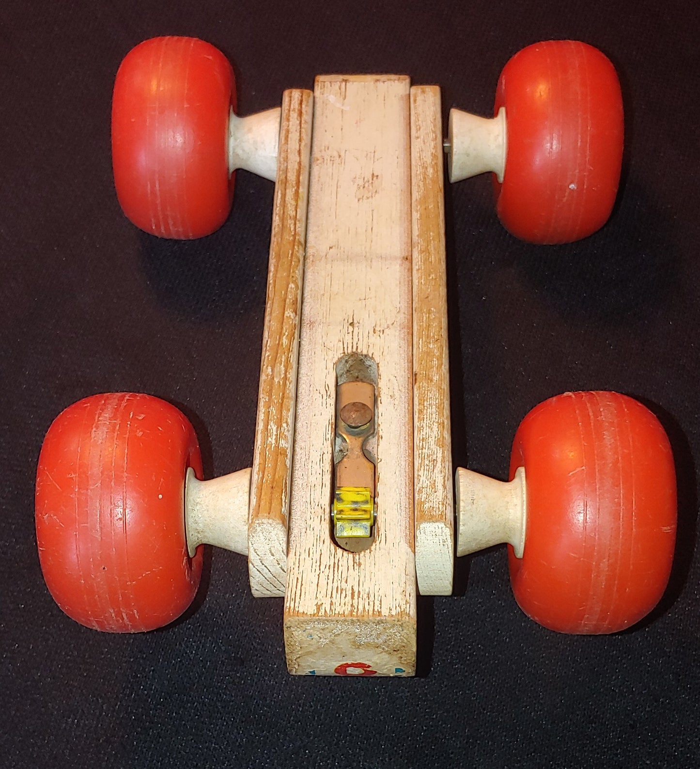 Start Your Engines! Toy Vintage Fisher Price 1960's Bouncy Racer