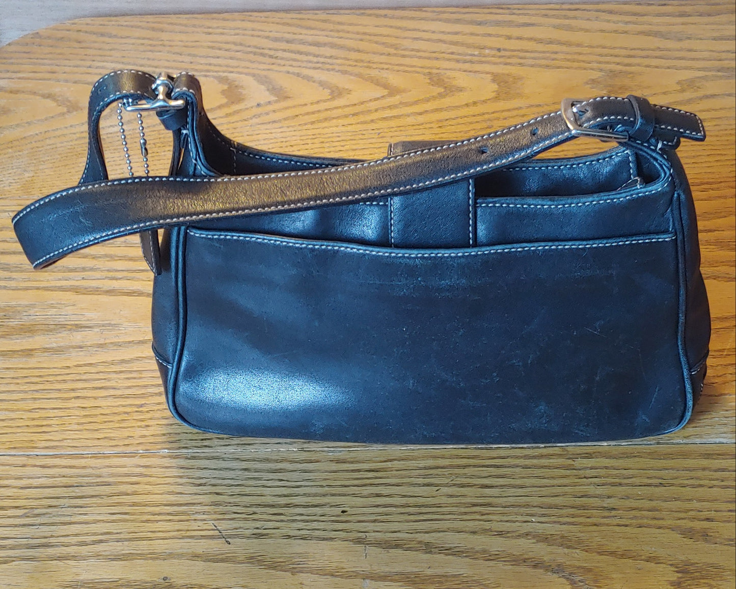 Hobo Coach! Vintage Used Coach Hobo Tote Purse Handbag Black