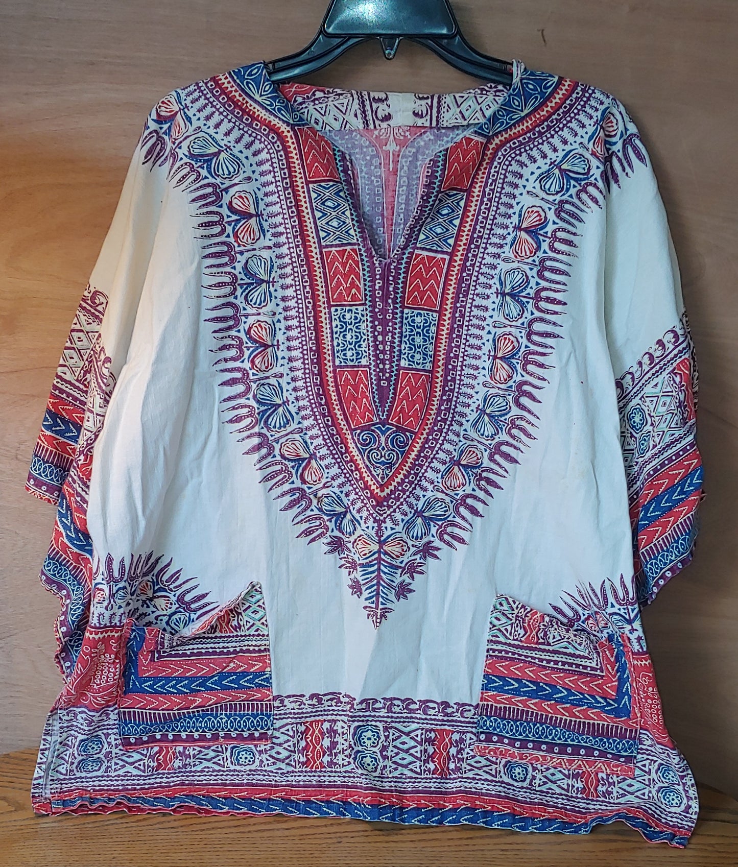 Dashiki love! Vintage used Dashiki African Hippy Shirt