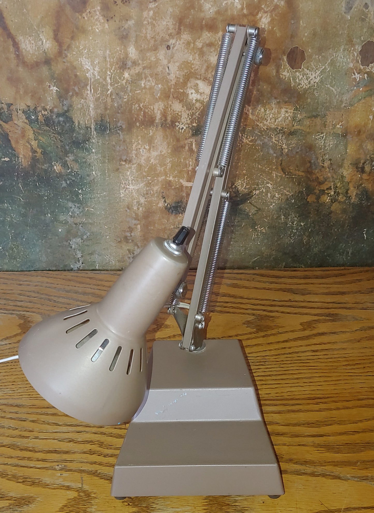 Pixar Perfect! Vintage Used Modern Ledu Sweden Desk Lamp Base Tensor Works