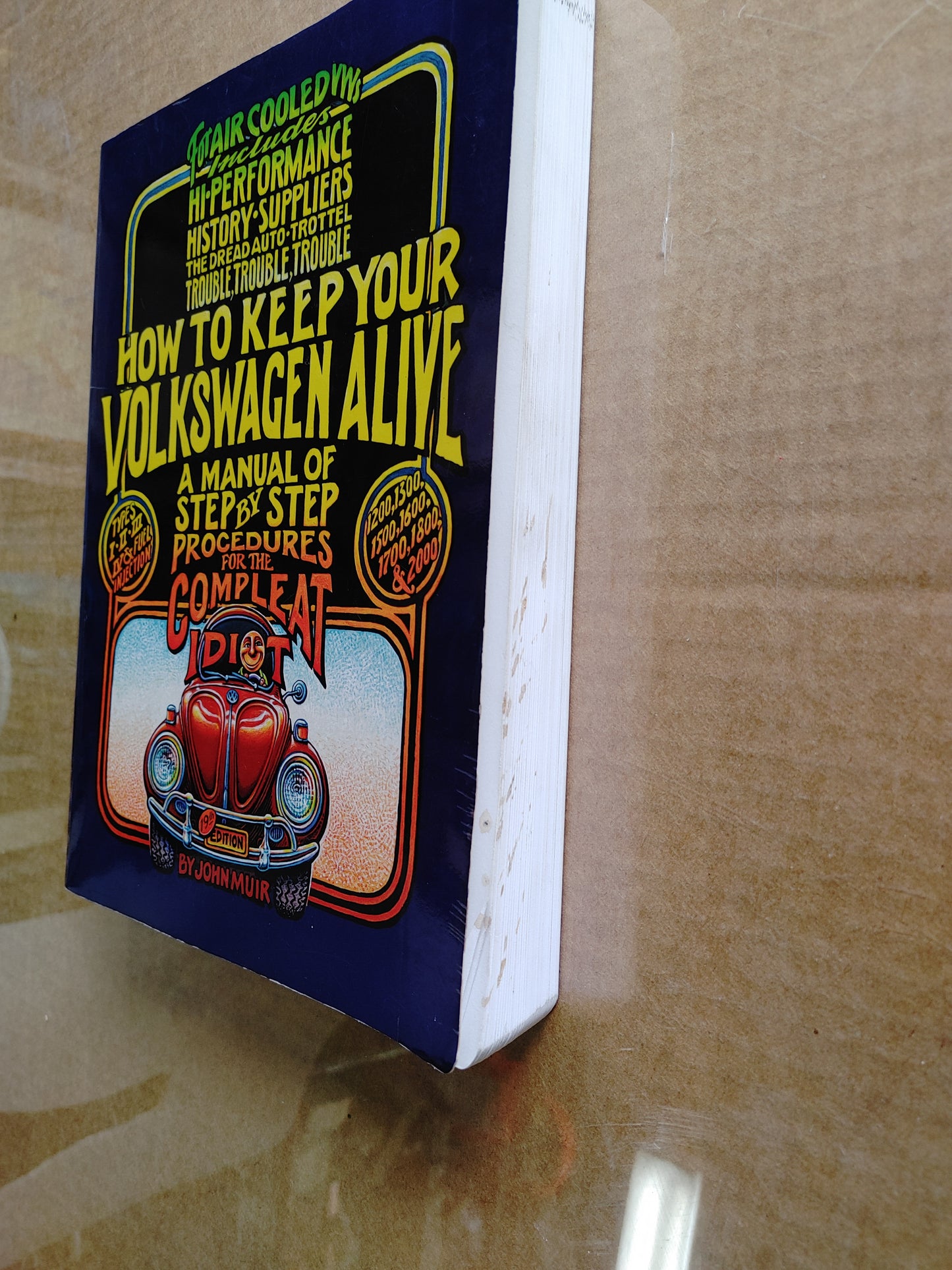 Air Cooled! VW Volkswagon Manual Keep Alive Book Good Condition Free Shipping!