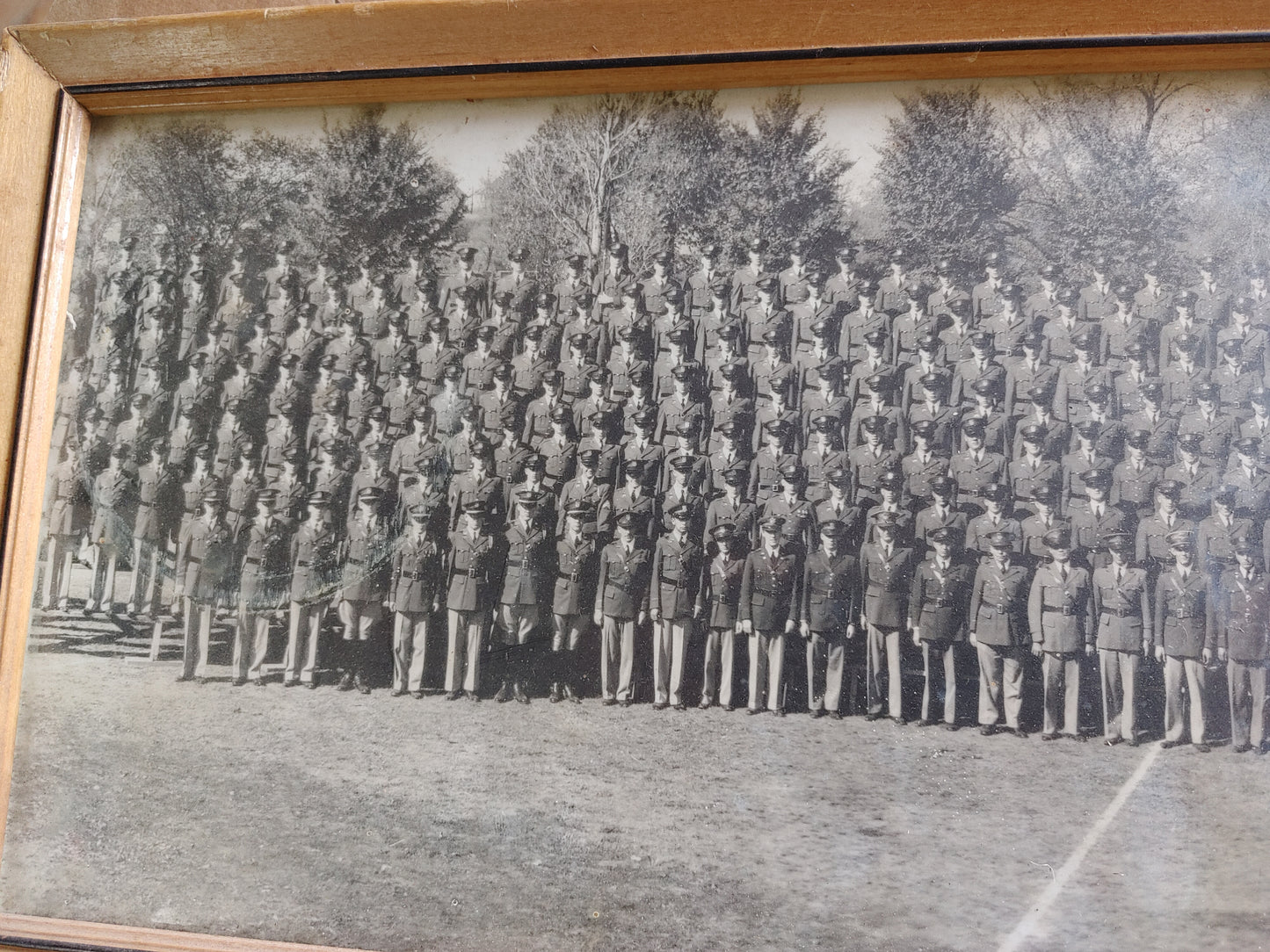 Class act! Vintage Framed Yard Long Photograph Kemper Military School 1940