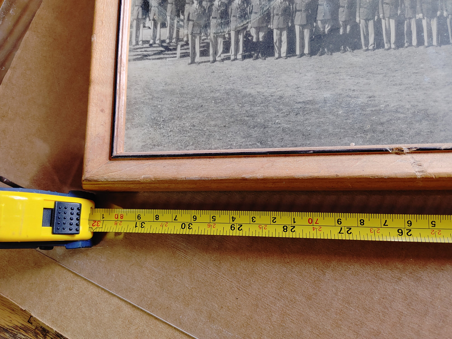 Class act! Vintage Framed Yard Long Photograph Kemper Military School 1940