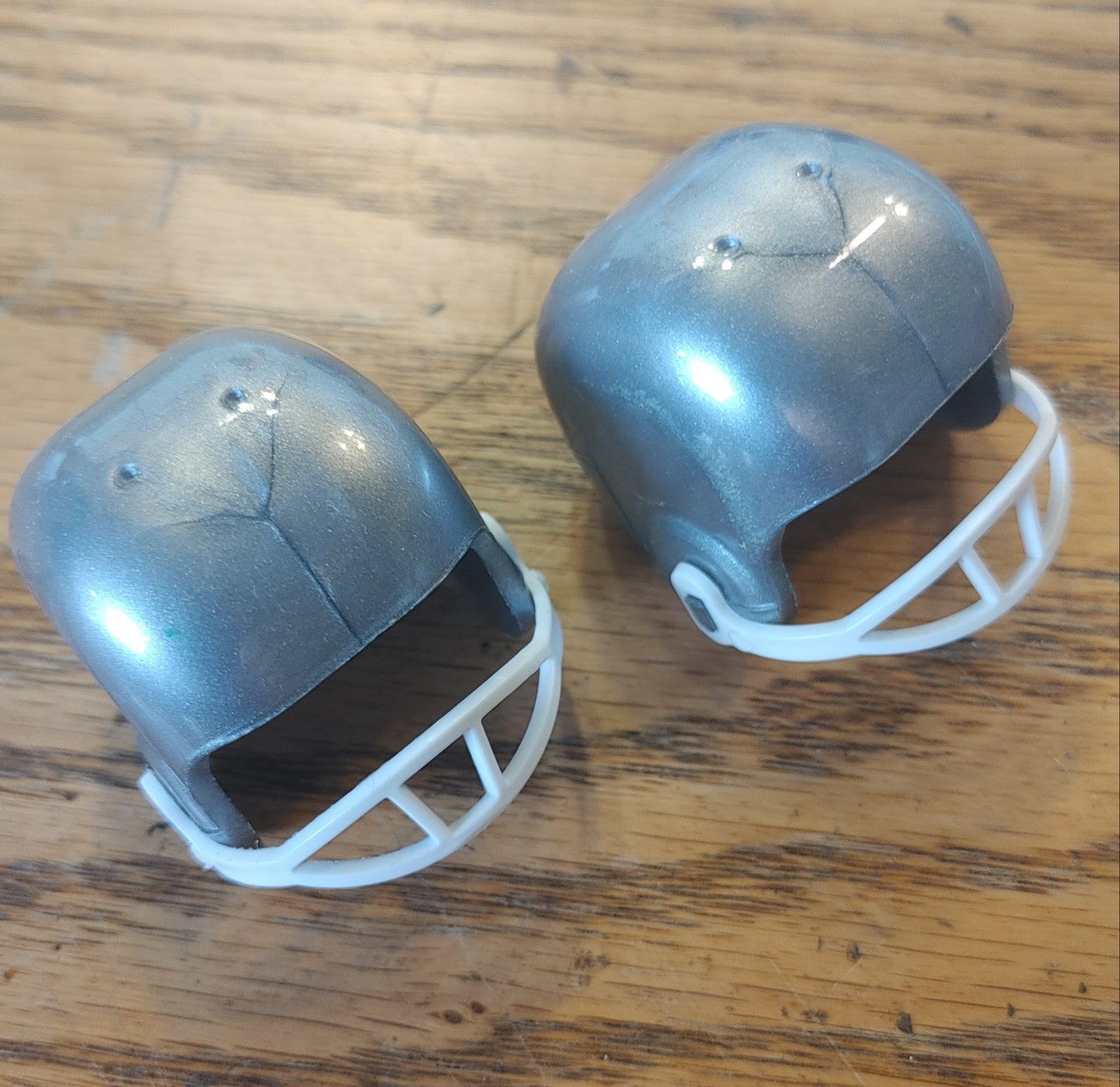 Gridiron Glory Days! Vintage NFL Mini Helmet Lot Orange Products 1970's Kit