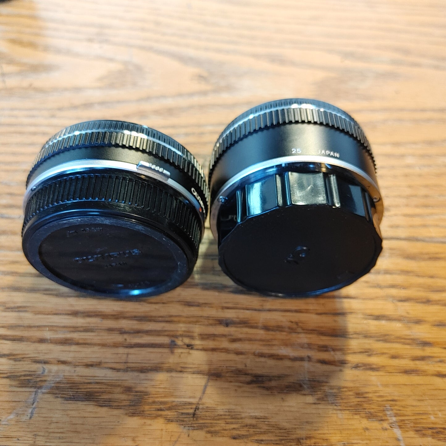 Lens Love 3! Vintage Used 25mm & 14mm Extension Tube Olympus OM System