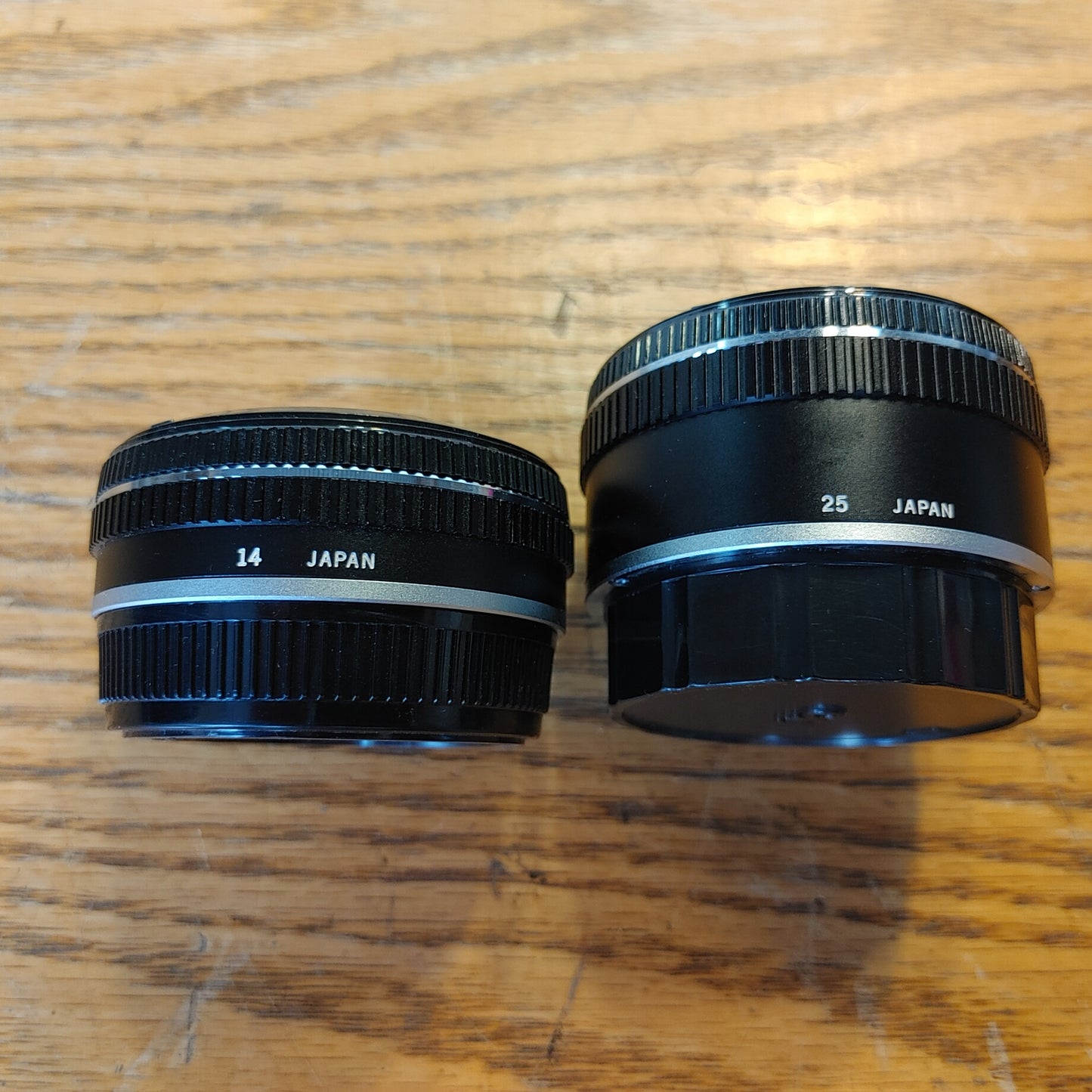 Lens Love 3! Vintage Used 25mm & 14mm Extension Tube Olympus OM System