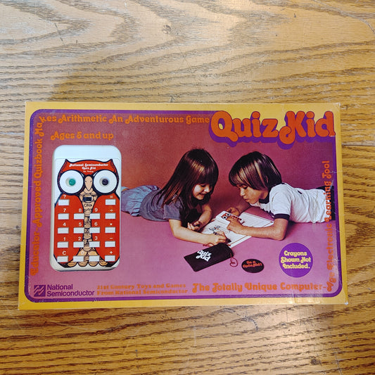 Whiz Kids! Vintage Quiz Kid Educational Game 1970's Math Science STEM