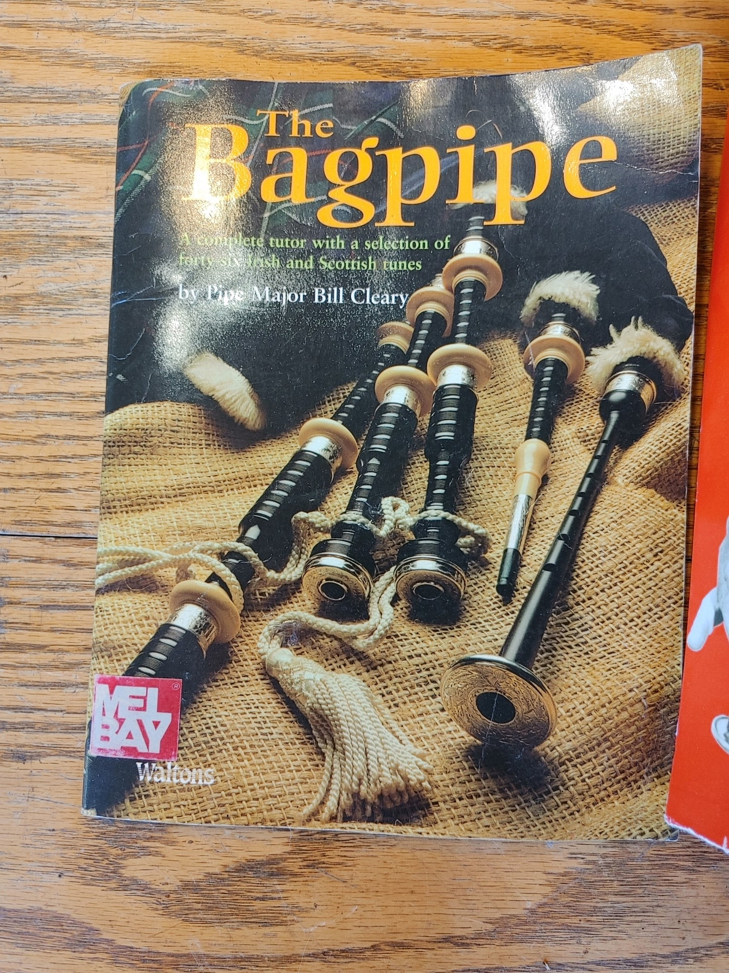 Pipes are a callin'! Vintage Chanter Bagpipe Kit and Music Books