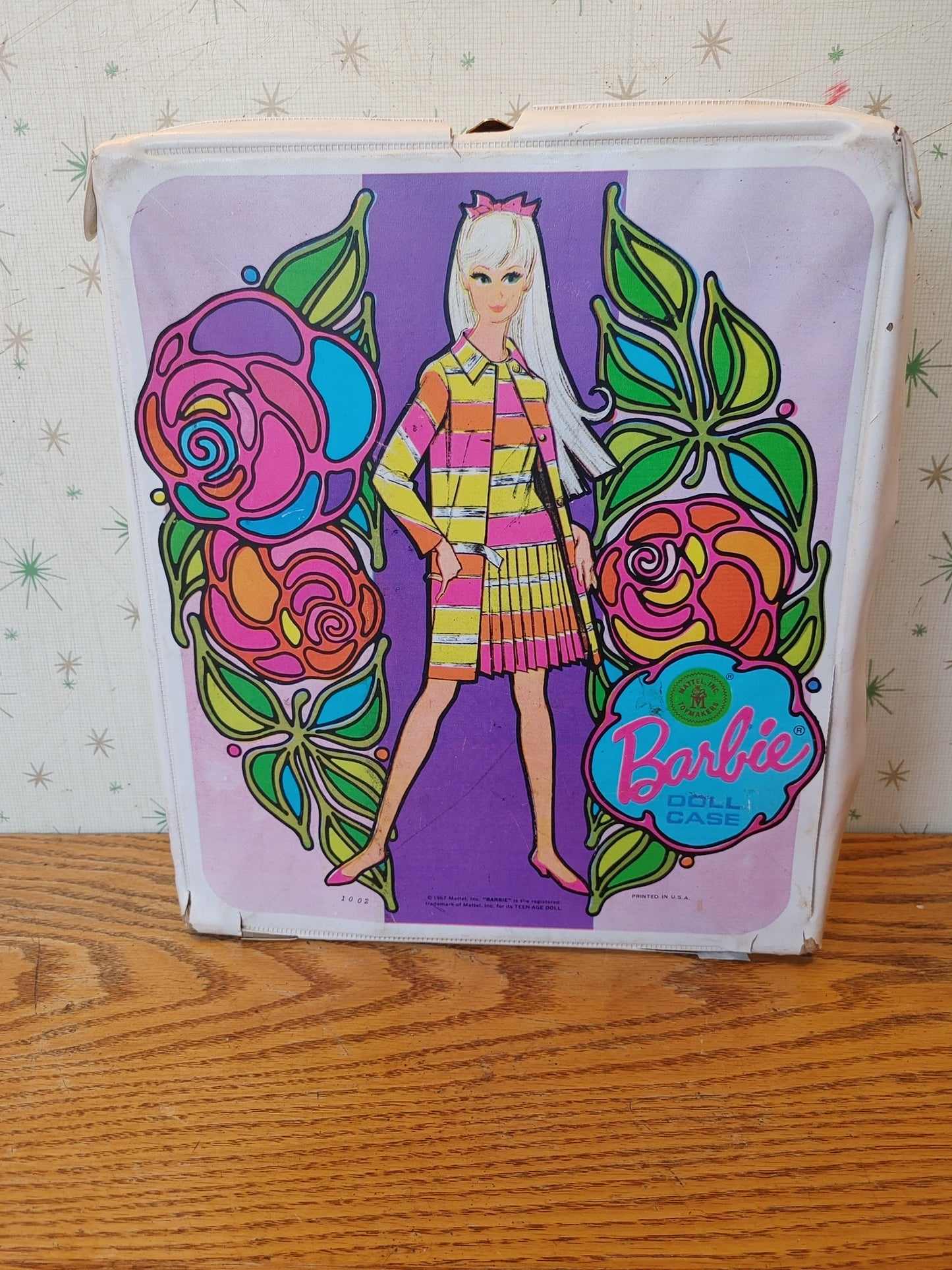 Groovy Garb! Vintage Barbie Closet Locker 1960s with Clothes Clothing Lot