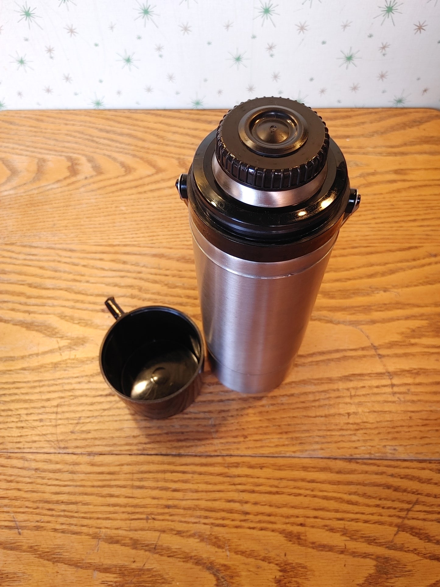 Thermos! Vintage 1976 King-Seeley Vaccum Bottle Stainless 2464