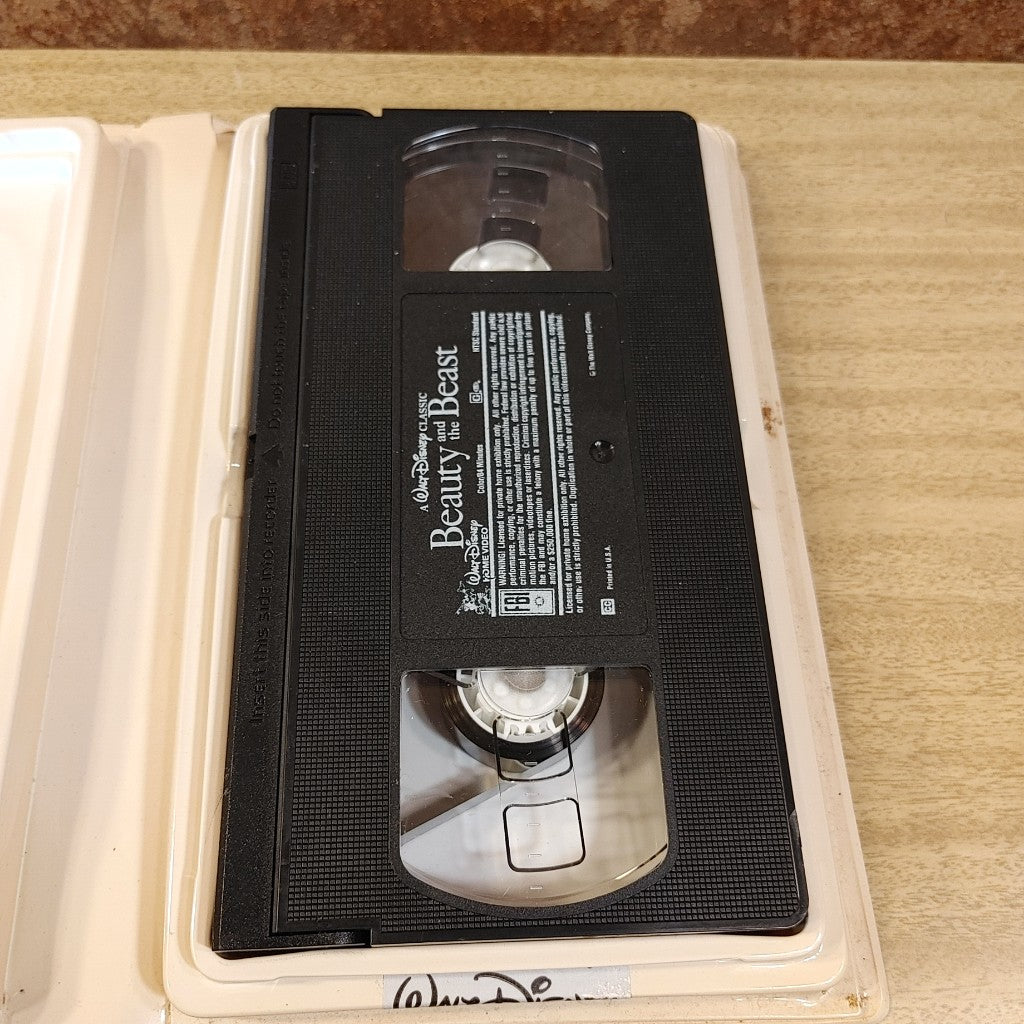 Beauty and the Beast 1! Vintage Original Disney Black Diamond Classics 1325 VHS Tape
