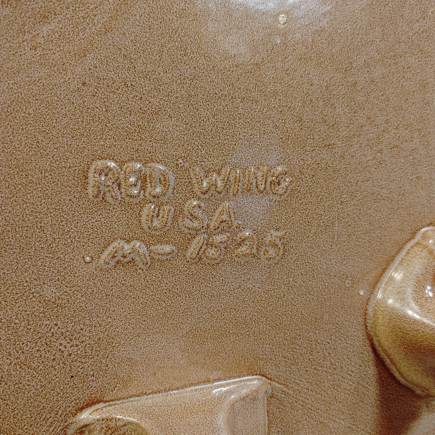 Red Wing Baby Grand Piano Planter Pottery 1956 V-1525